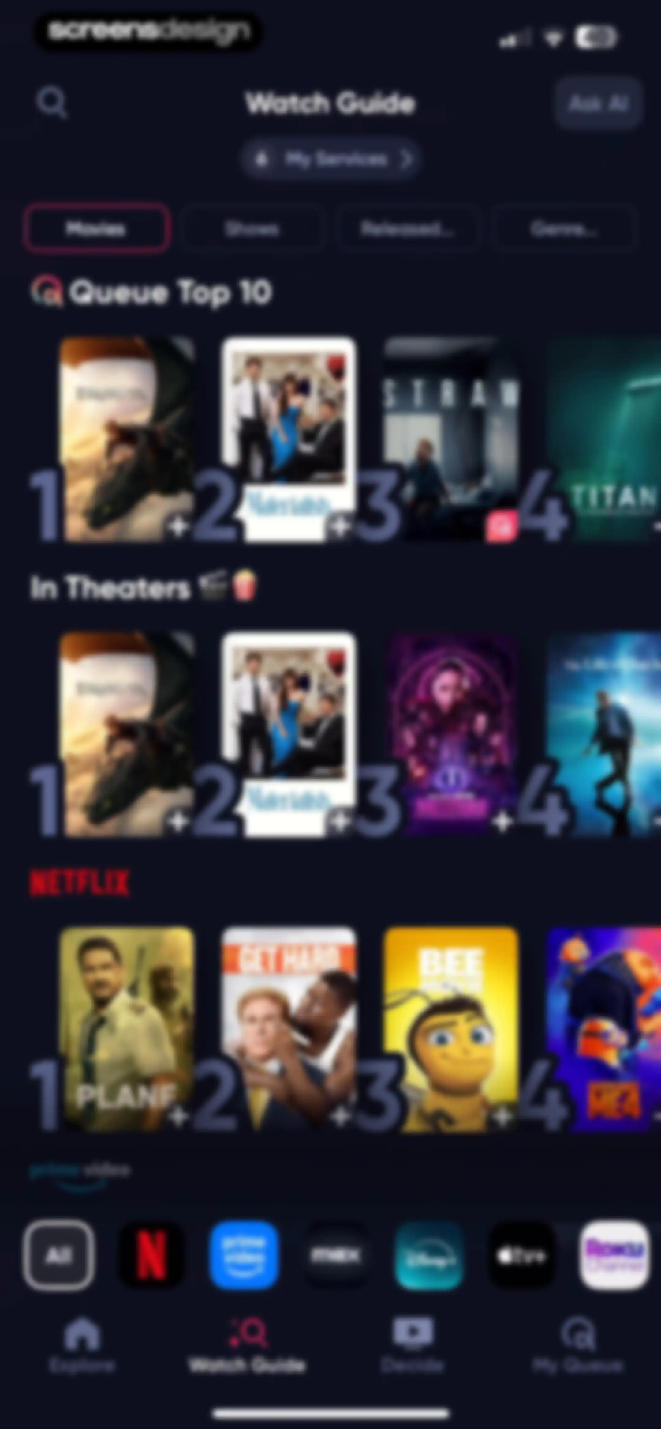 Queue - Find Movies & Shows screen 82