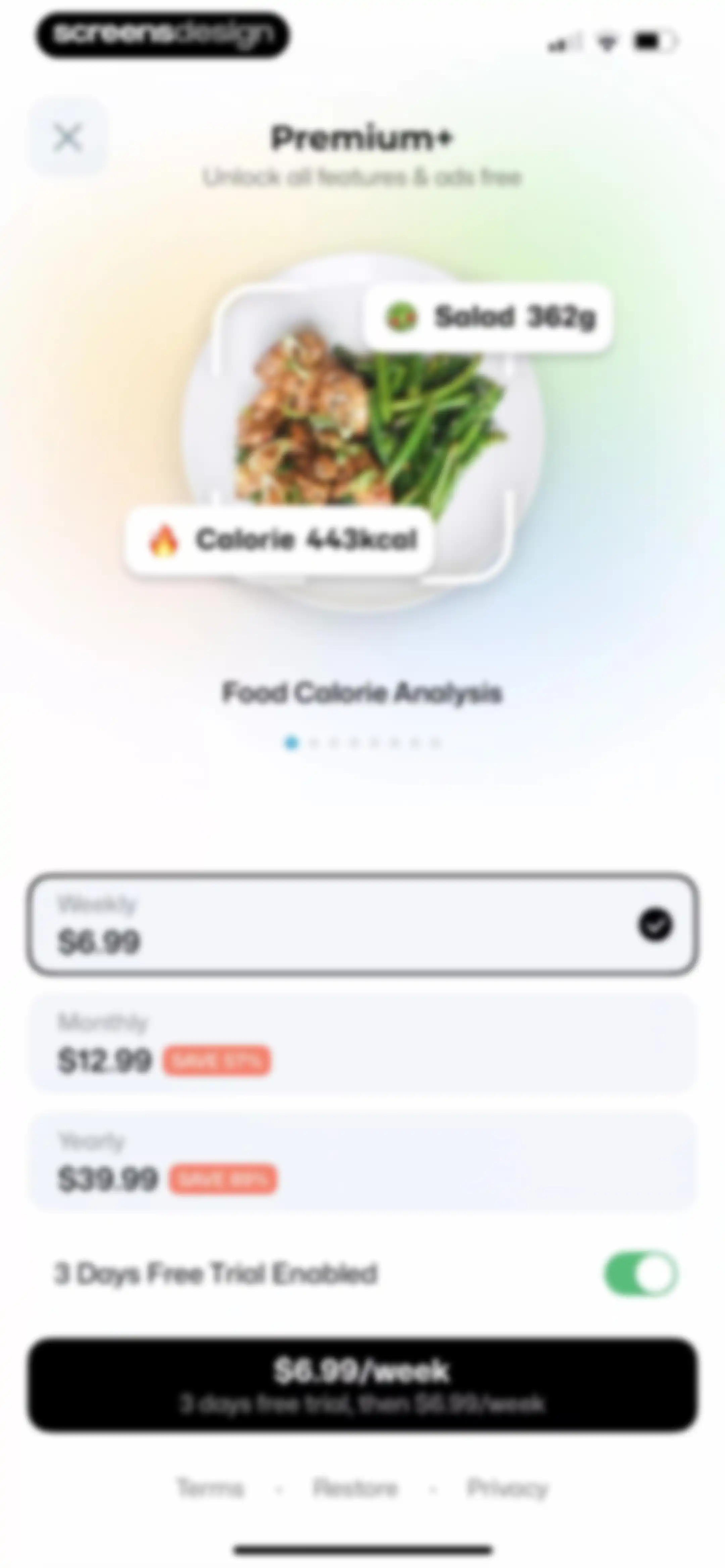 Wellance – AI Health & Balance screen 135