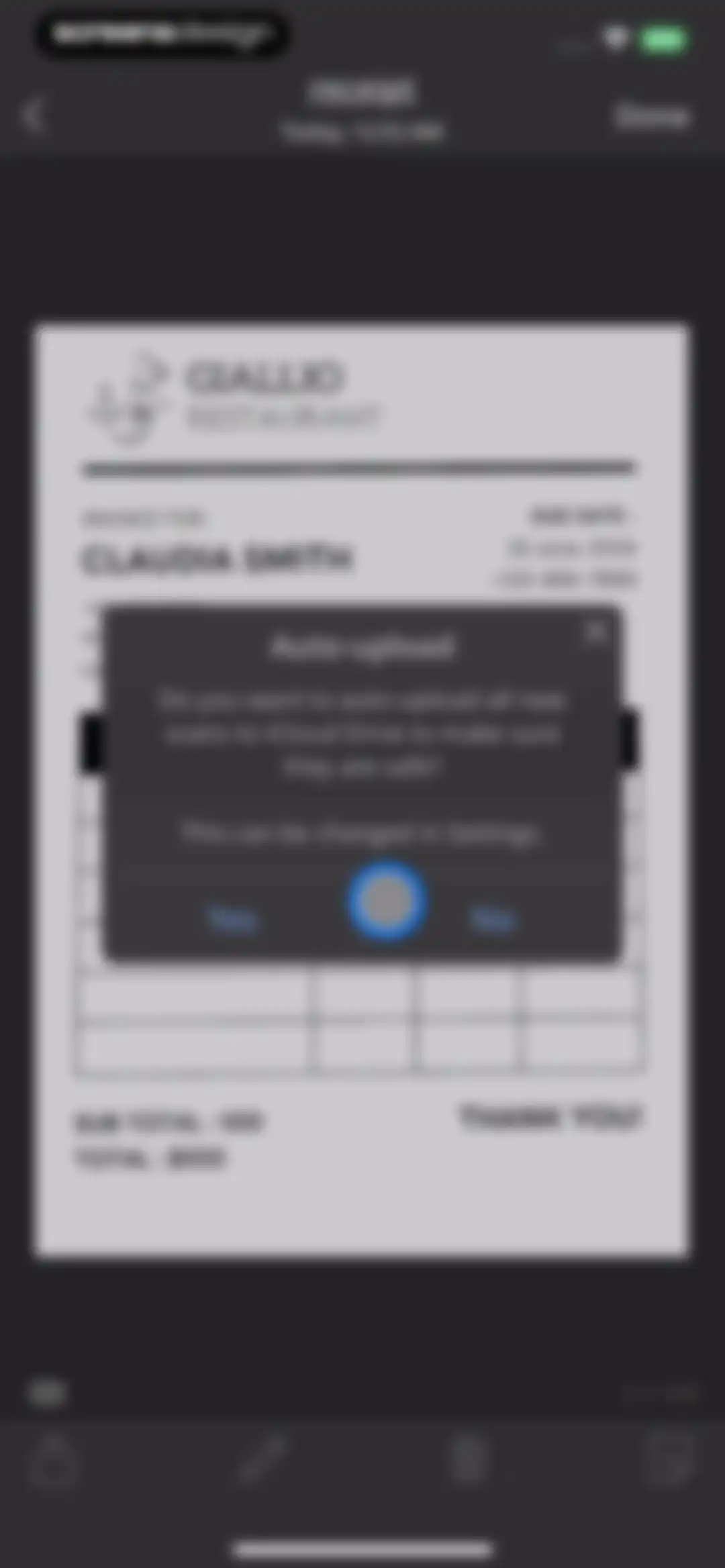 TurboScan™: document scanner screen 20
