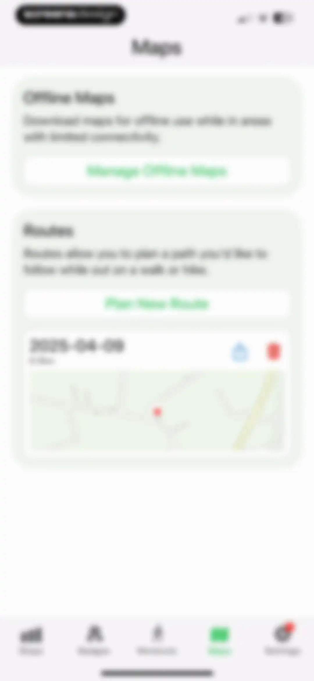 Pedometer++ screen 59