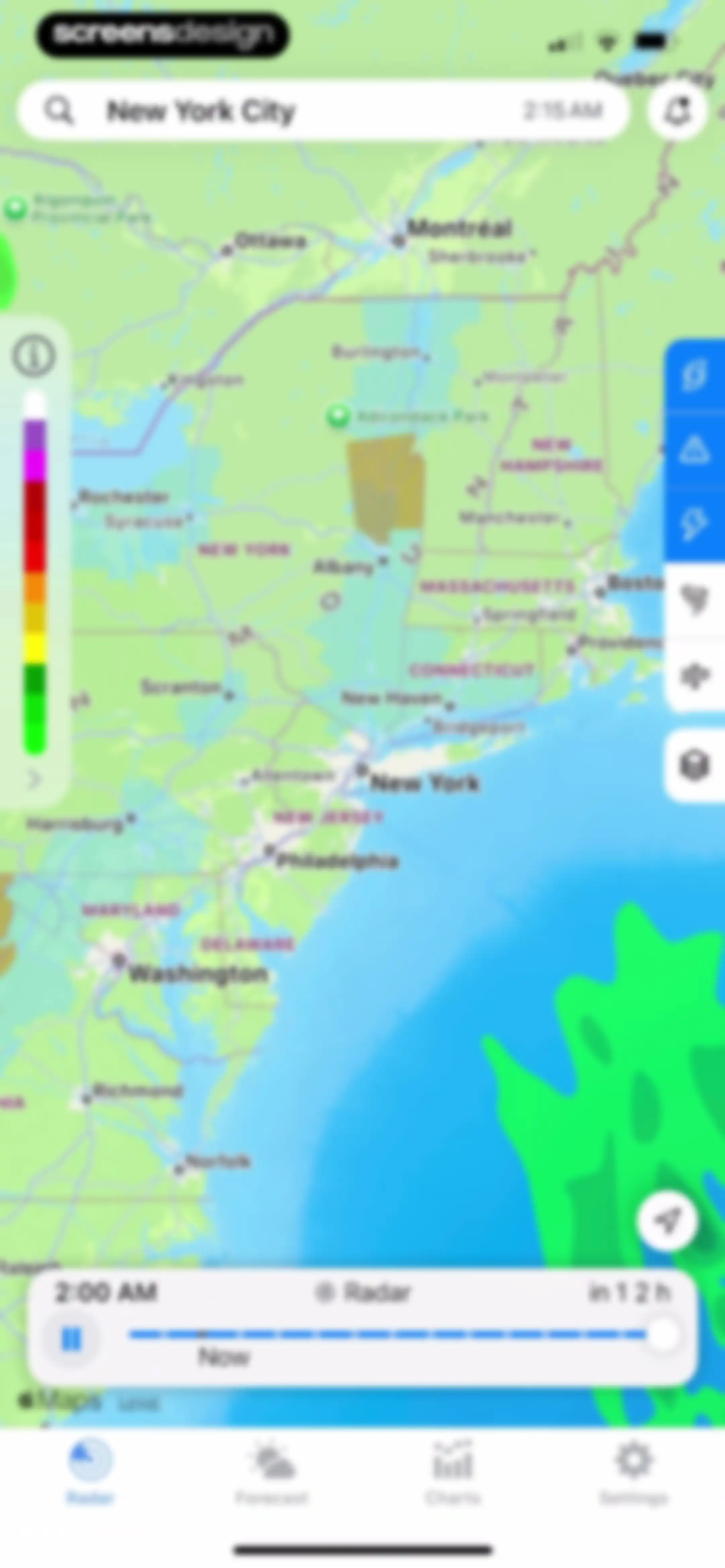 Weather Radar - NOAA Channel screen 16