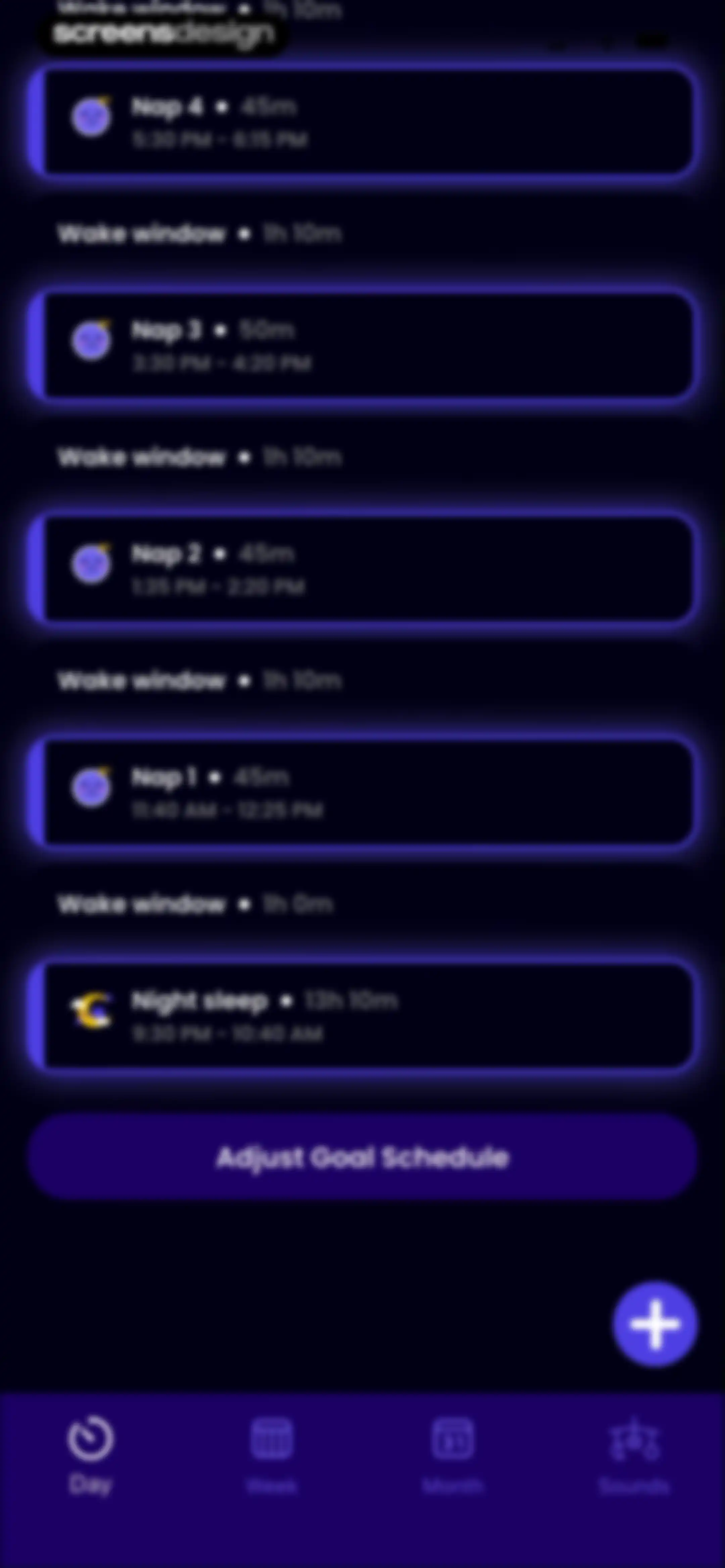 Happy Baby - Sleep & Tracker screen 99