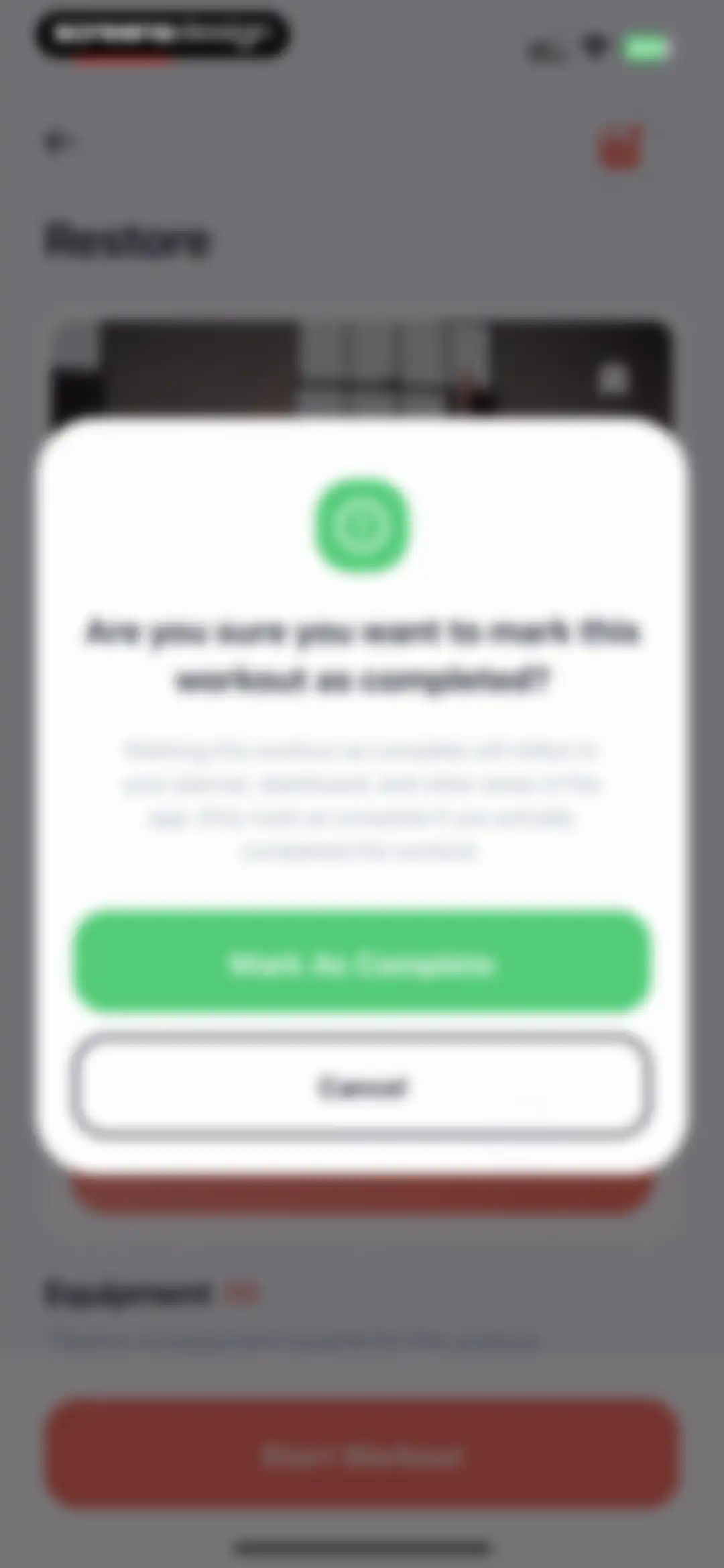 Reset: Holistic Fitness App screen 54