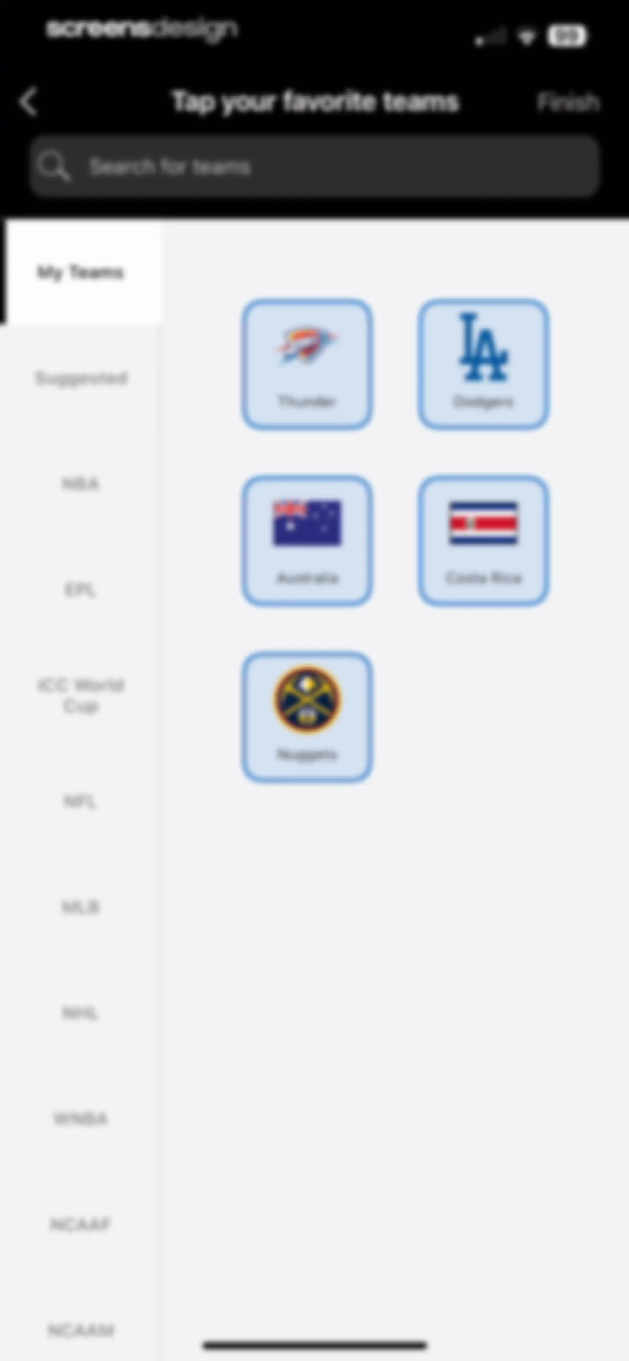 ESPN: Live Sports & Scores screen 60