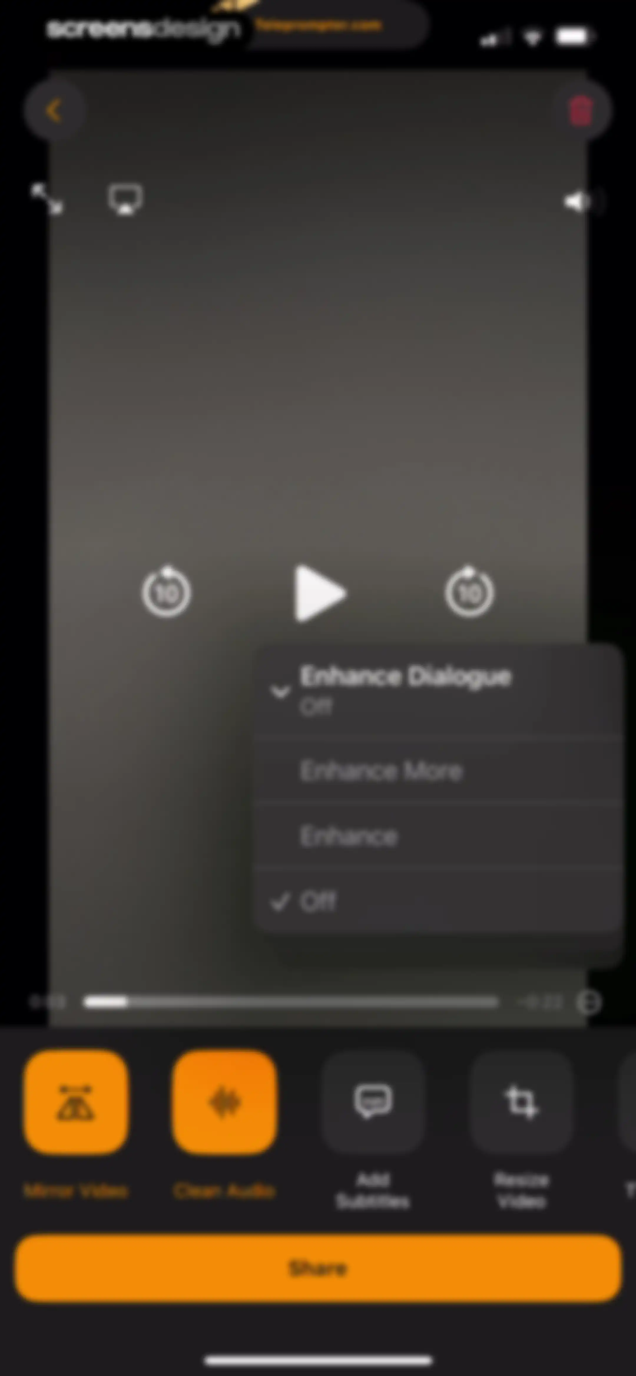 Teleprompter.com screen 47
