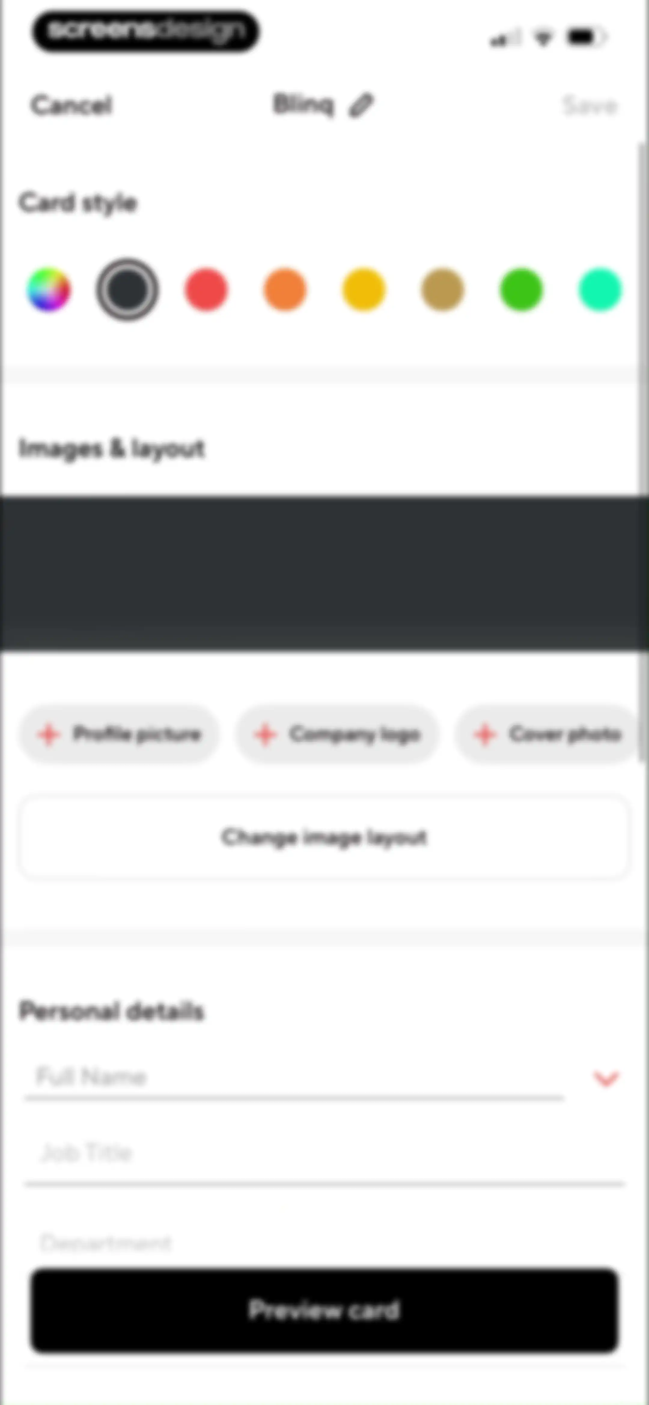 Blinq: Digital Business Card screen 51