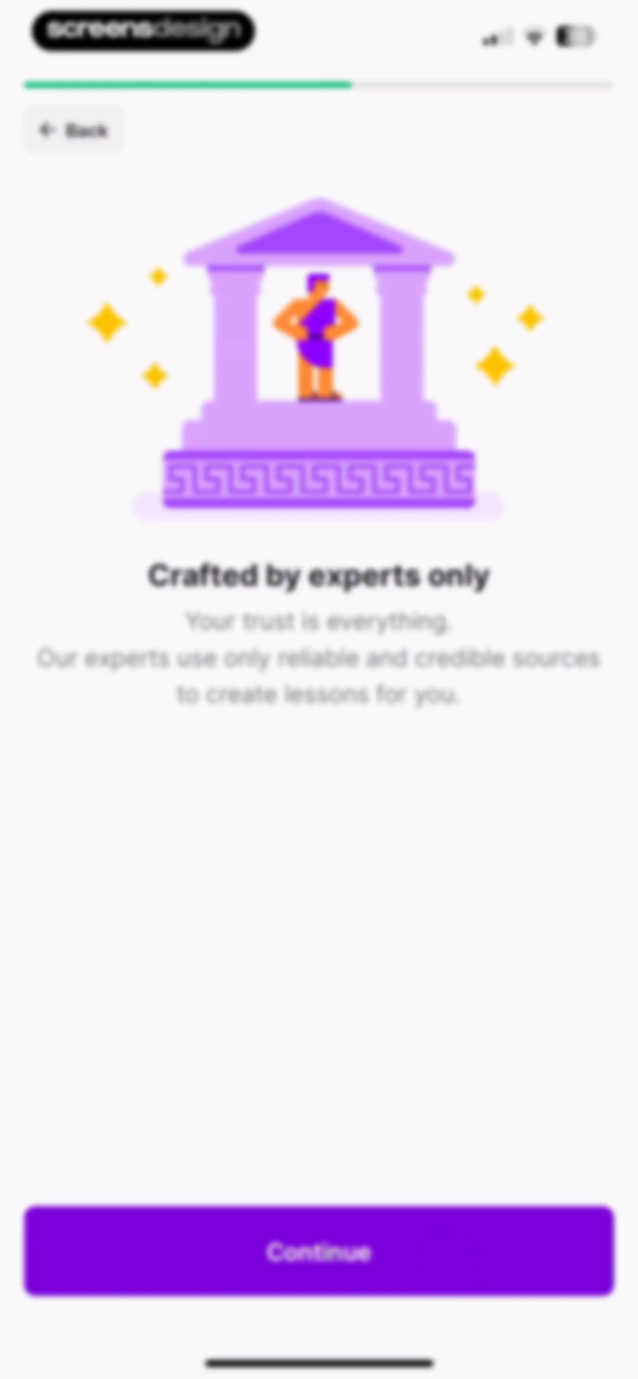 Nibble: Daily Learning & Quiz screen 25