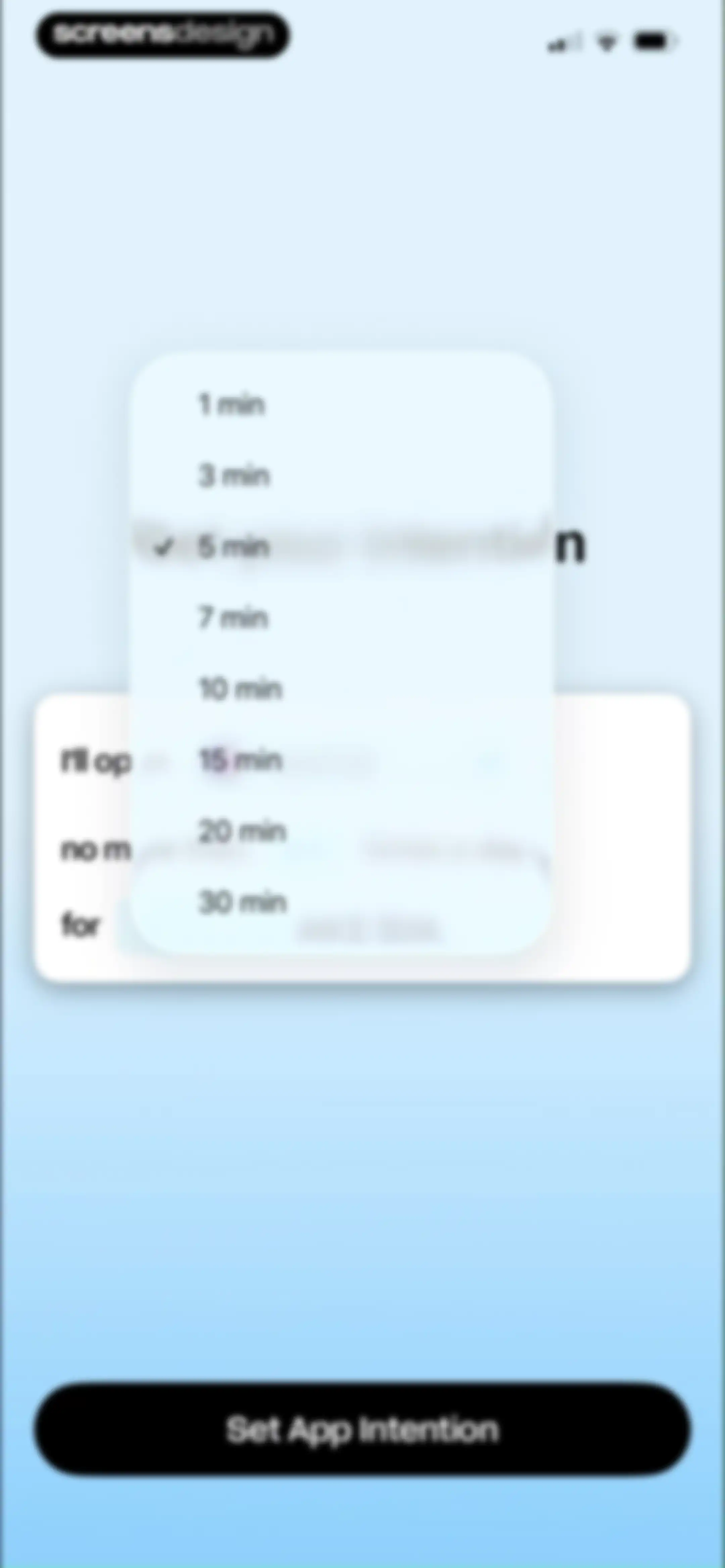 BePresent: Screen Time Control screen 43