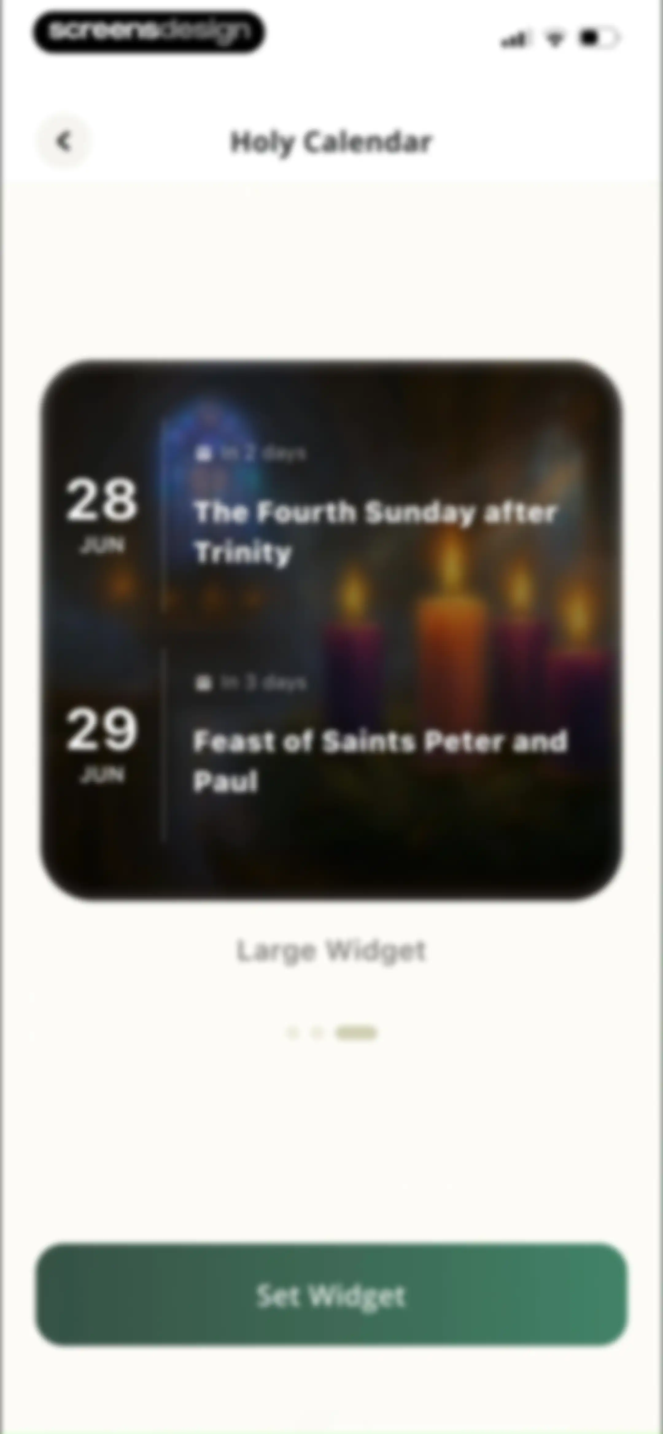 Bible Path: Prayers & Widgets screen 121