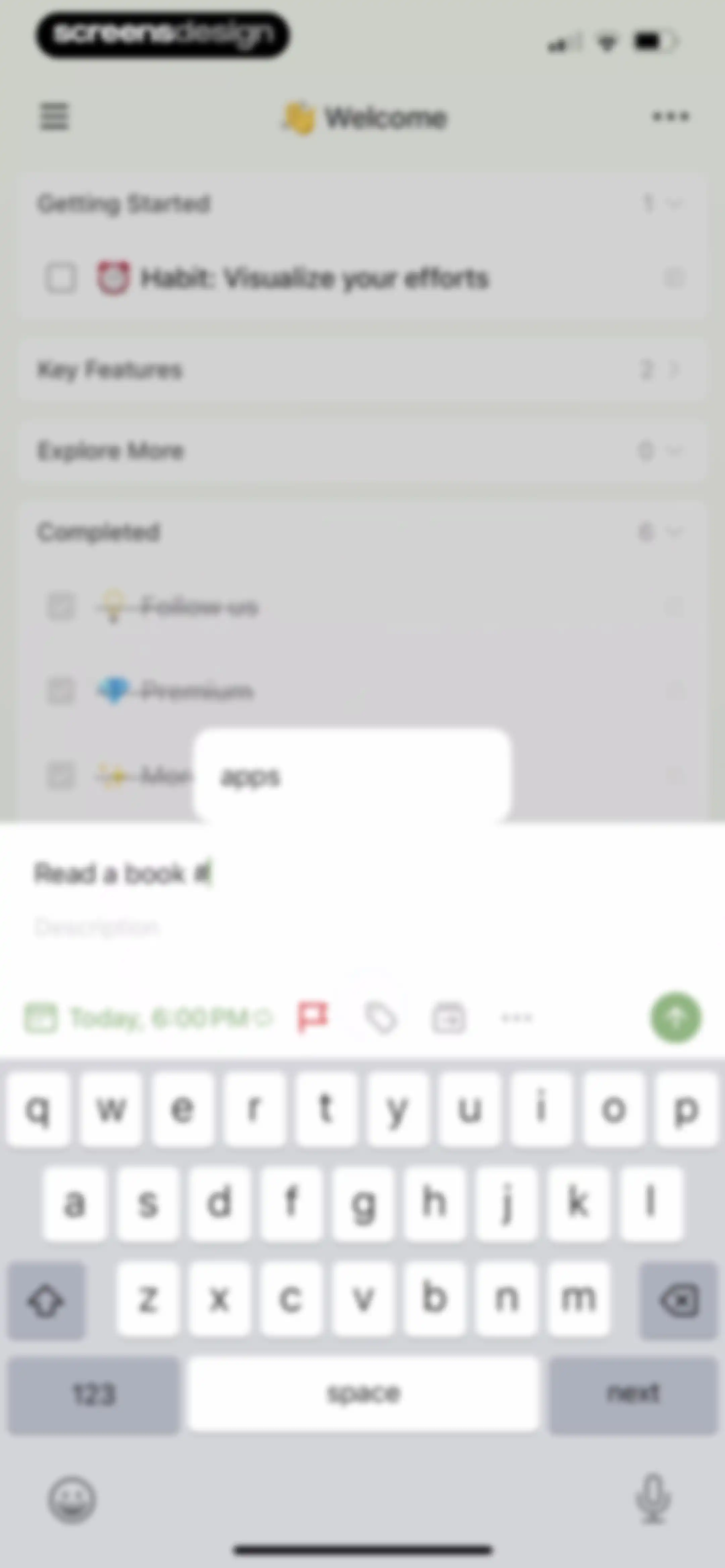 TickTick:To-Do List & Calendar screen 82