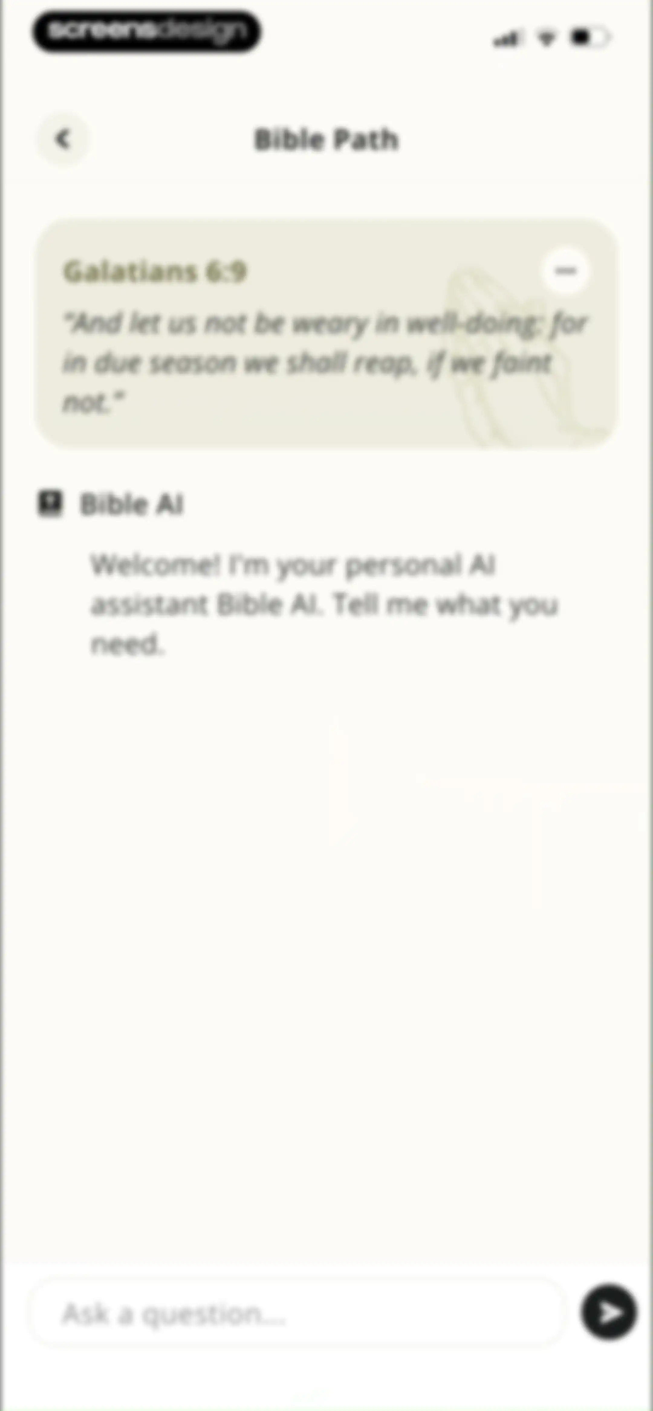Bible Path: Prayers & Widgets screen 30