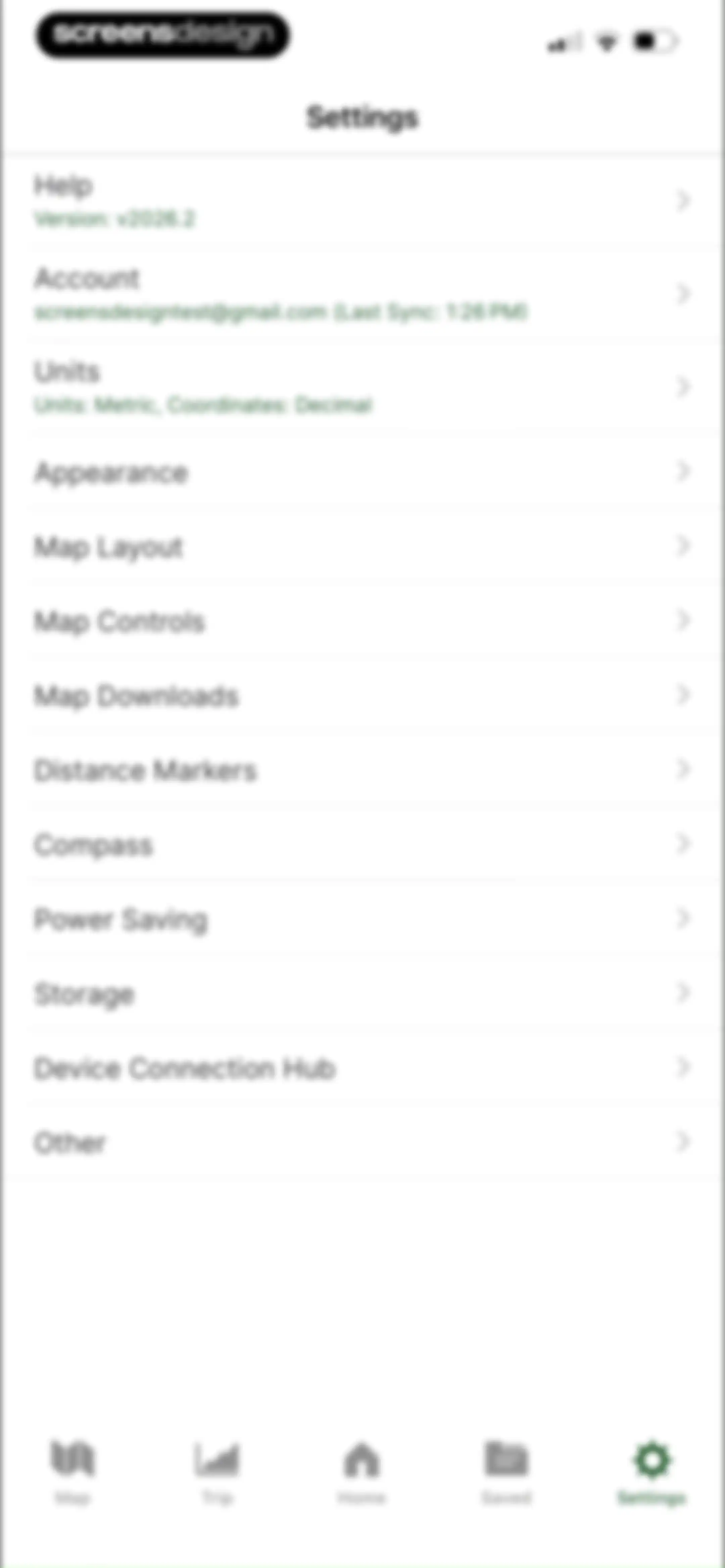 Gaia GPS: Mobile Trail Maps screen 112