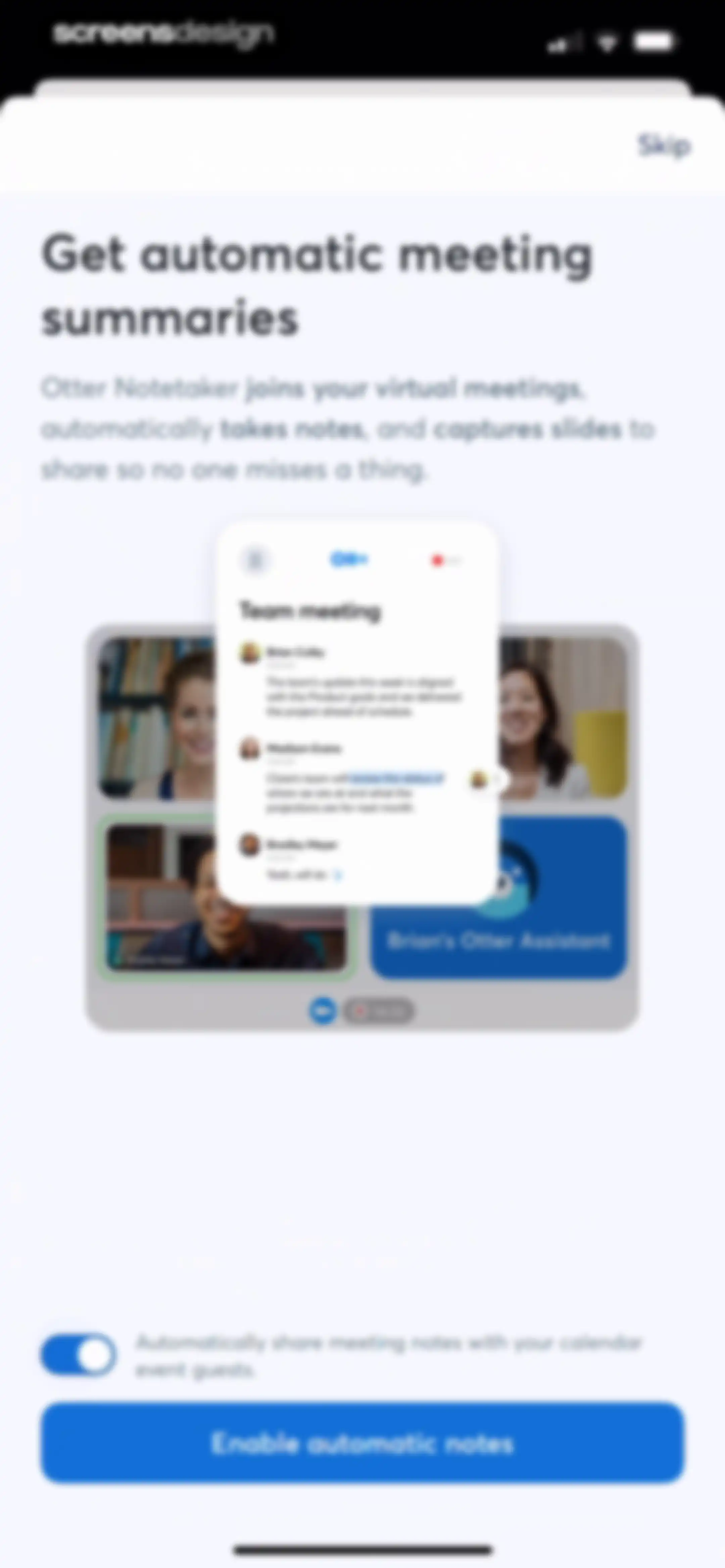 Otter Transcribe Voice Notes screen 9