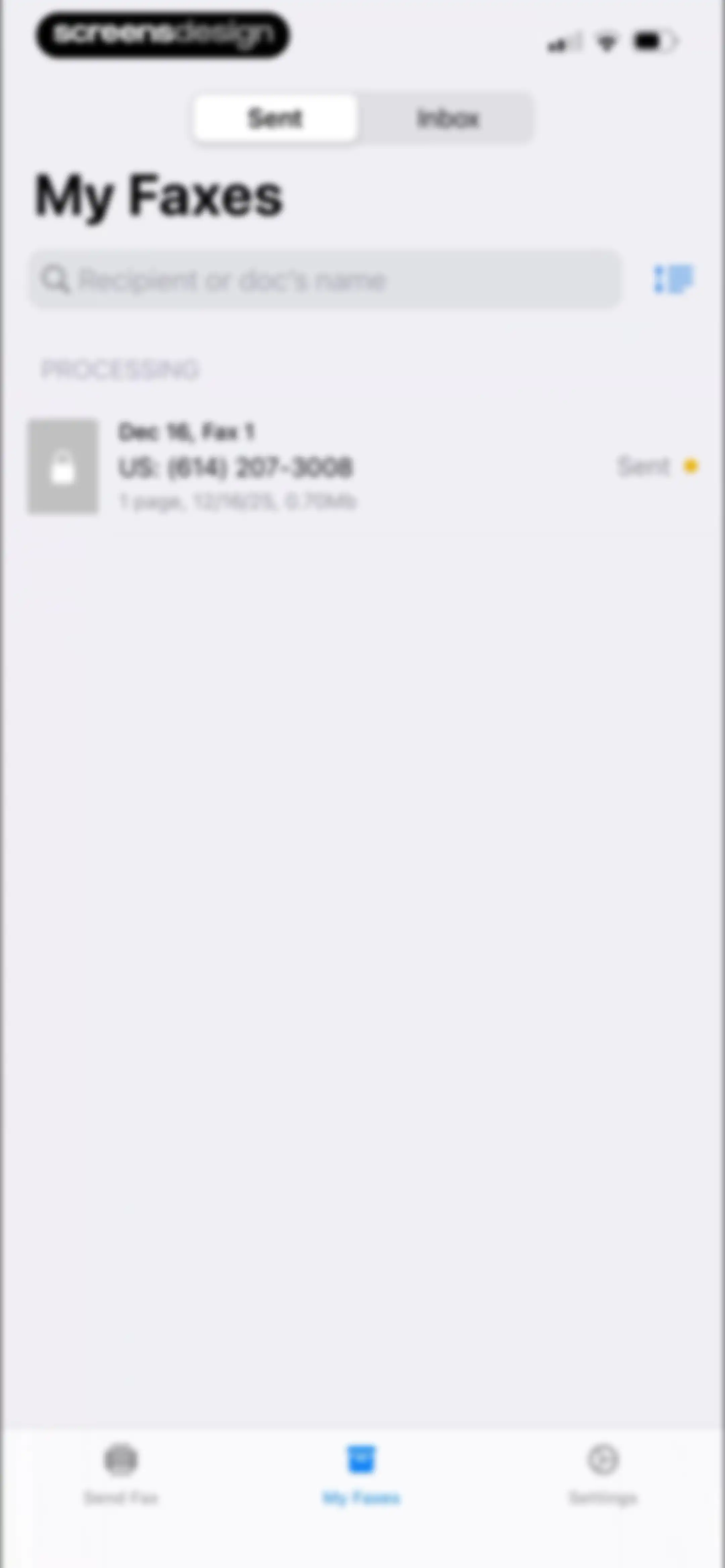 FaxFree: Send Fax From iPhone screen 56