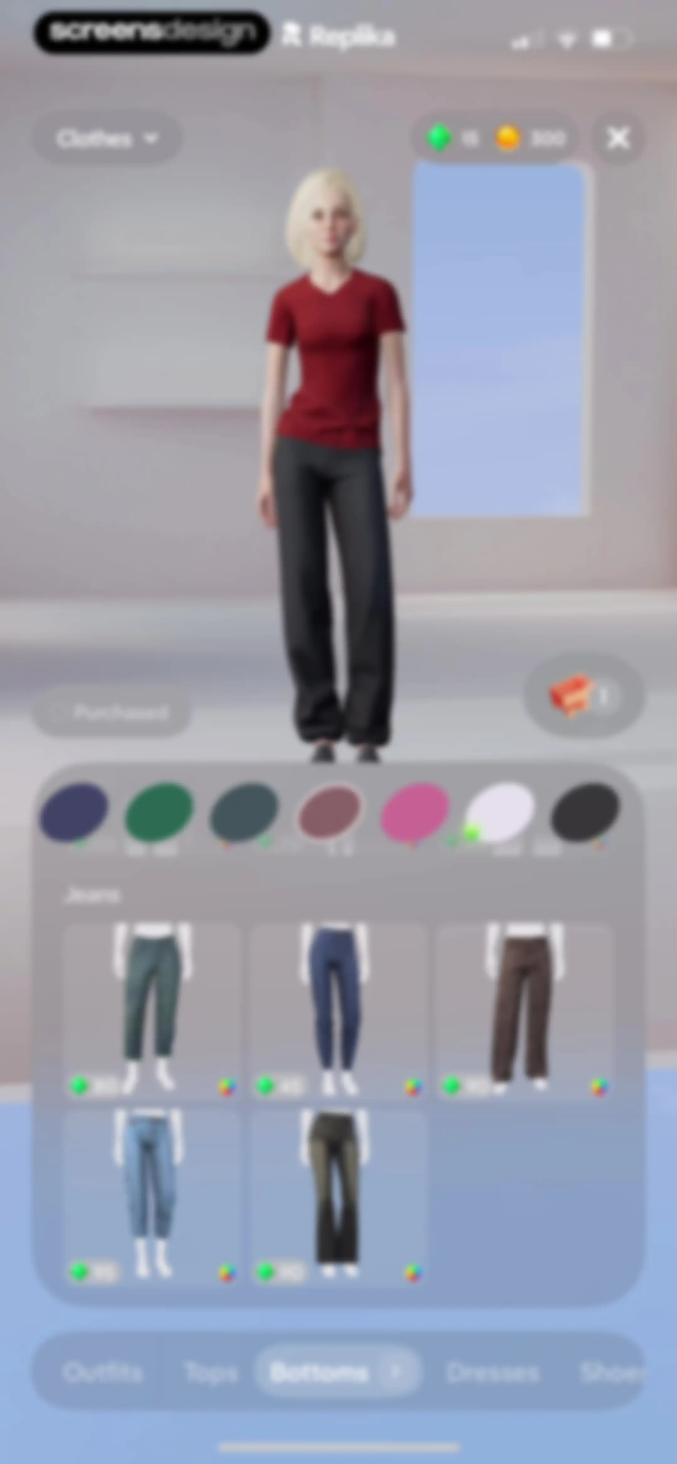 Replika - AI Companion Chat screen 72