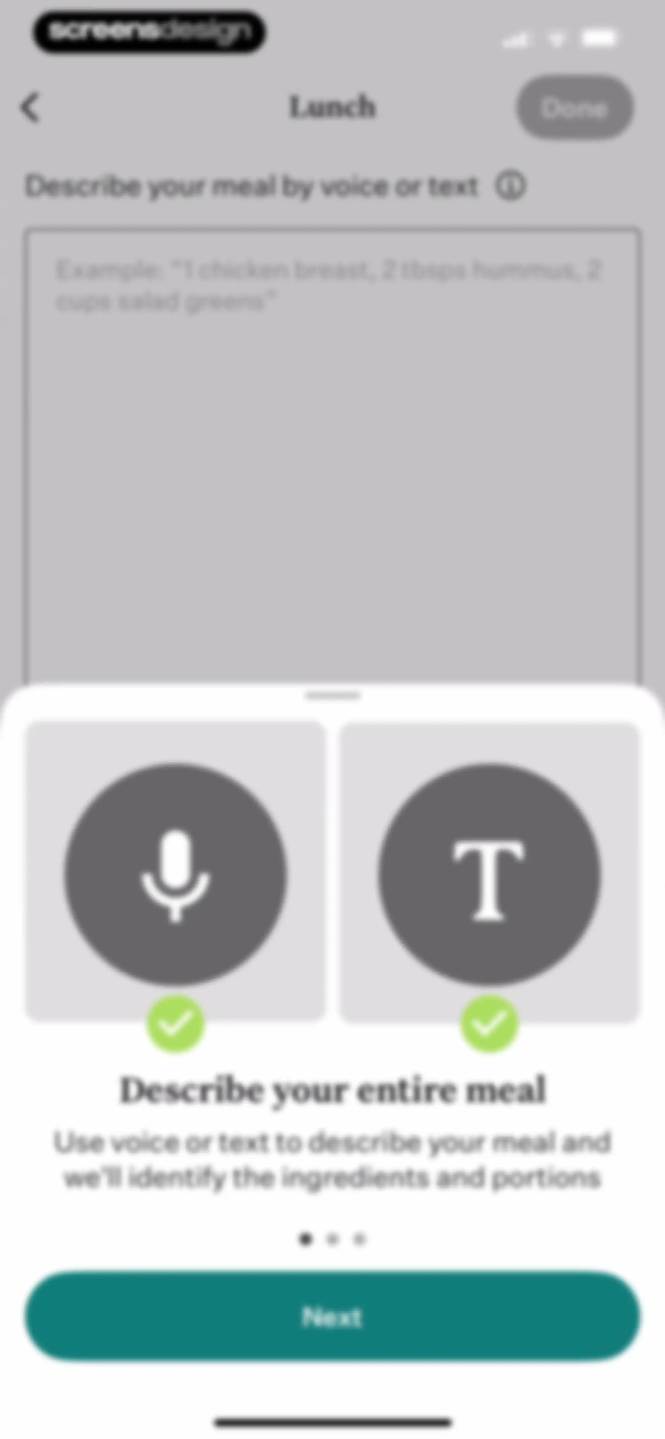 Noom Weight Loss, Food Tracker screen 189