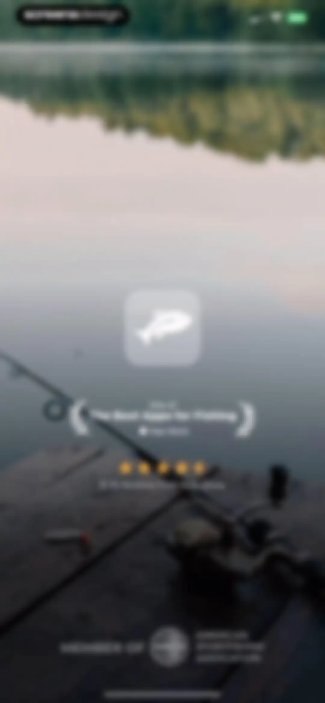 Fishbox - Smart Fishing App screen 1