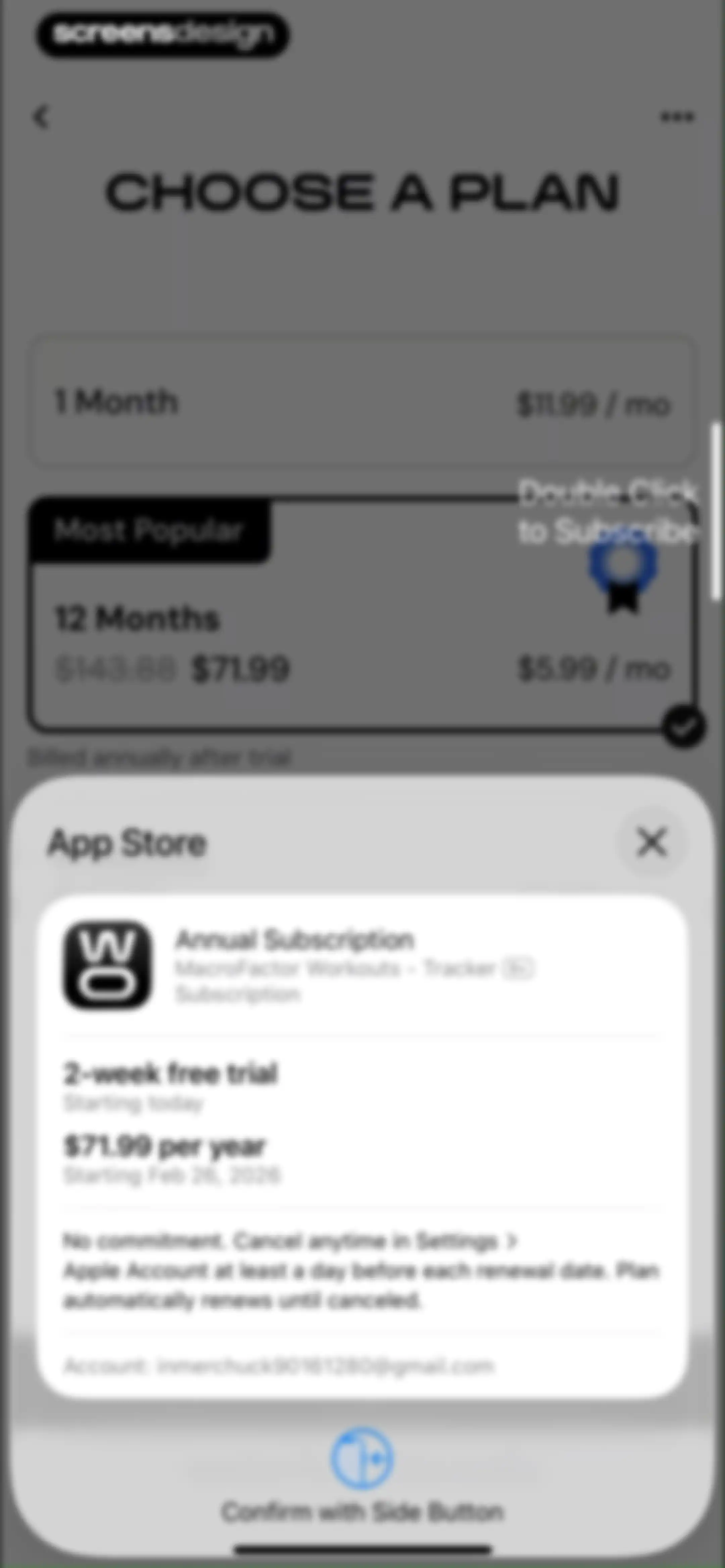 MacroFactor Workouts - Tracker screen 48