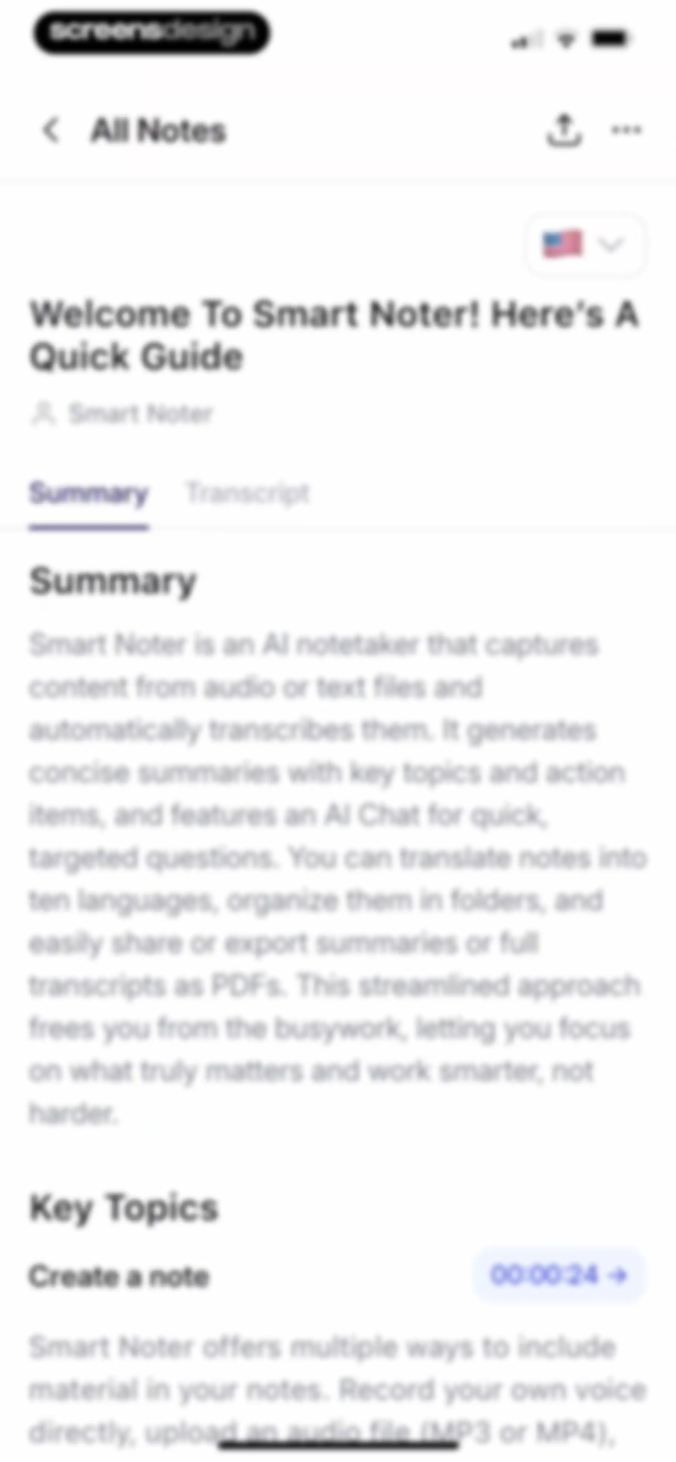 Smart Noter - AI Note Taker screen 29