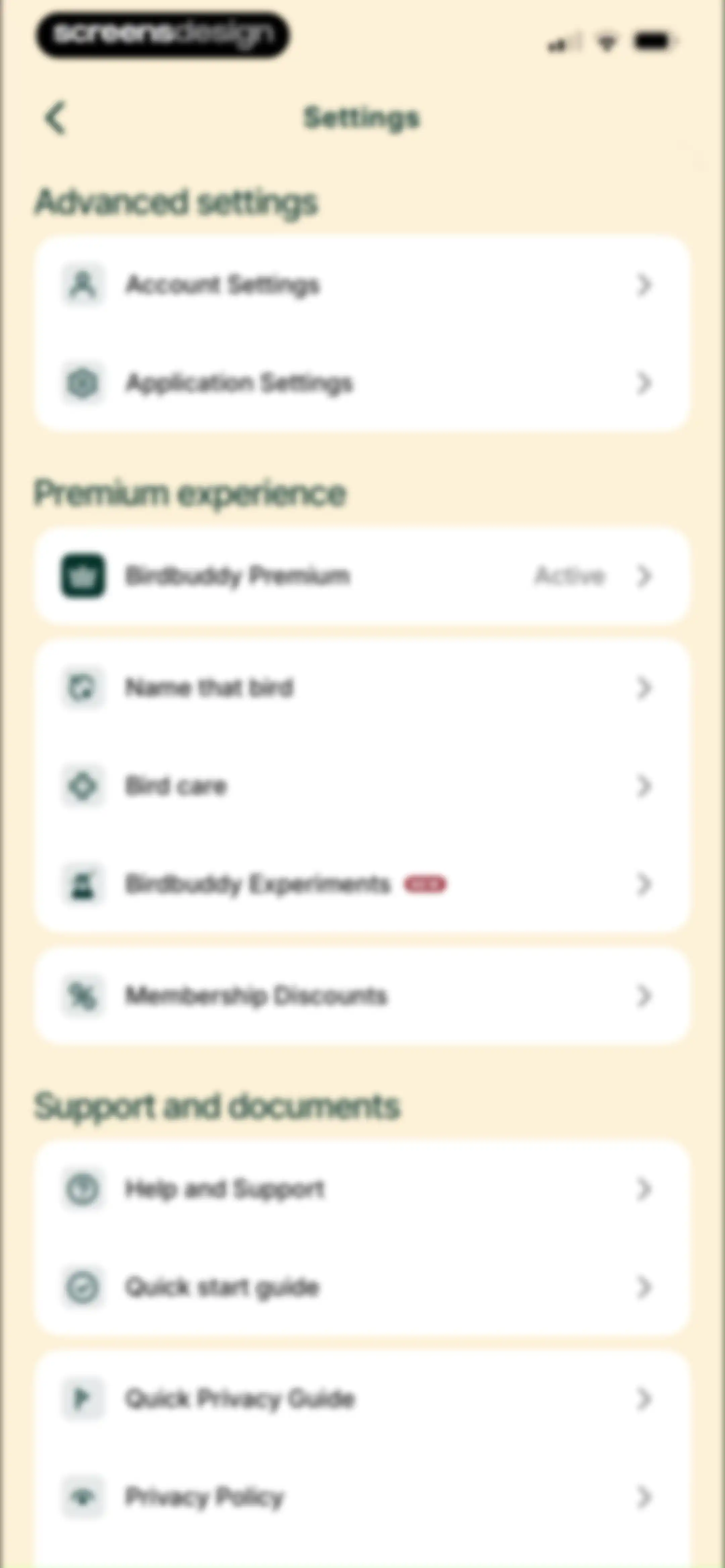Birdbuddy: ID & Collect Birds screen 98