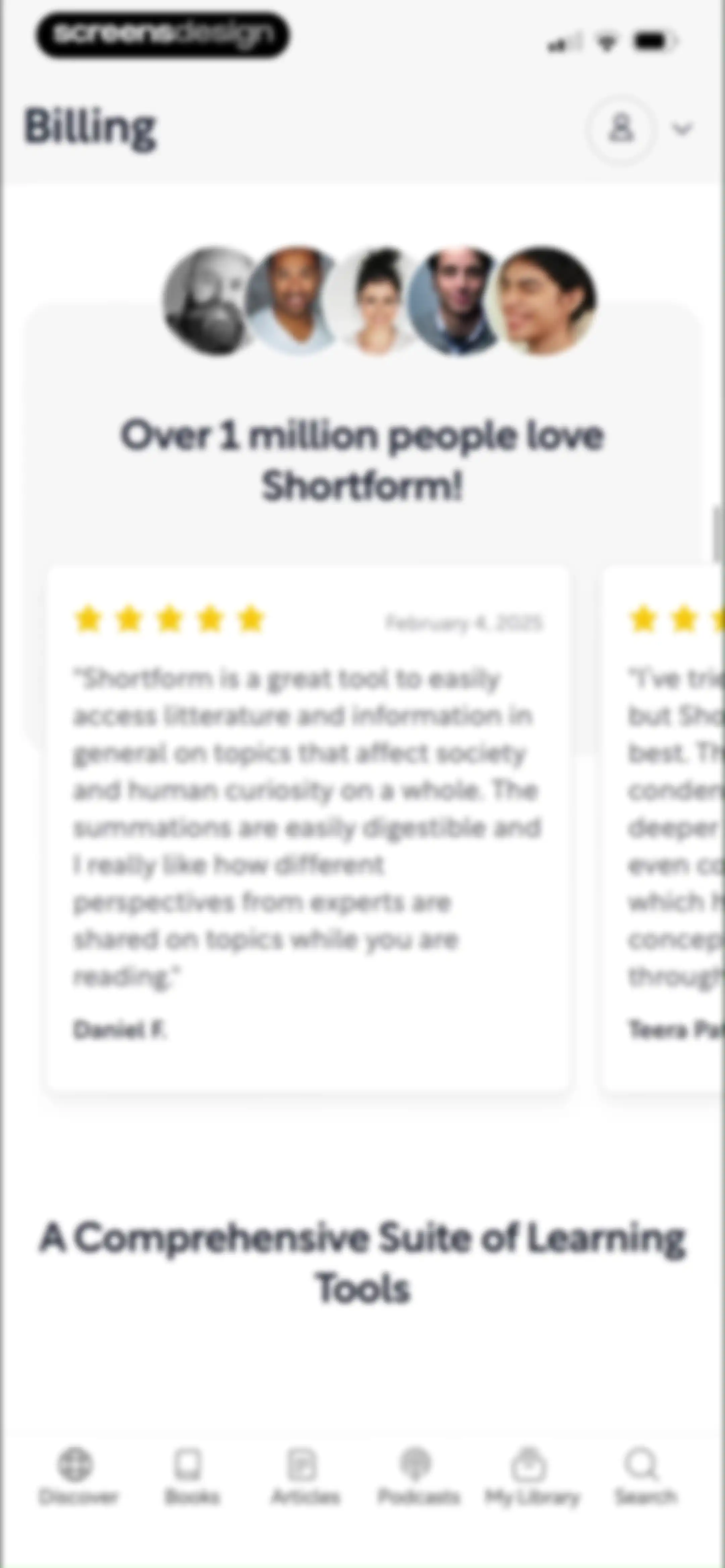 Shortform Daily Book Summaries screen 34