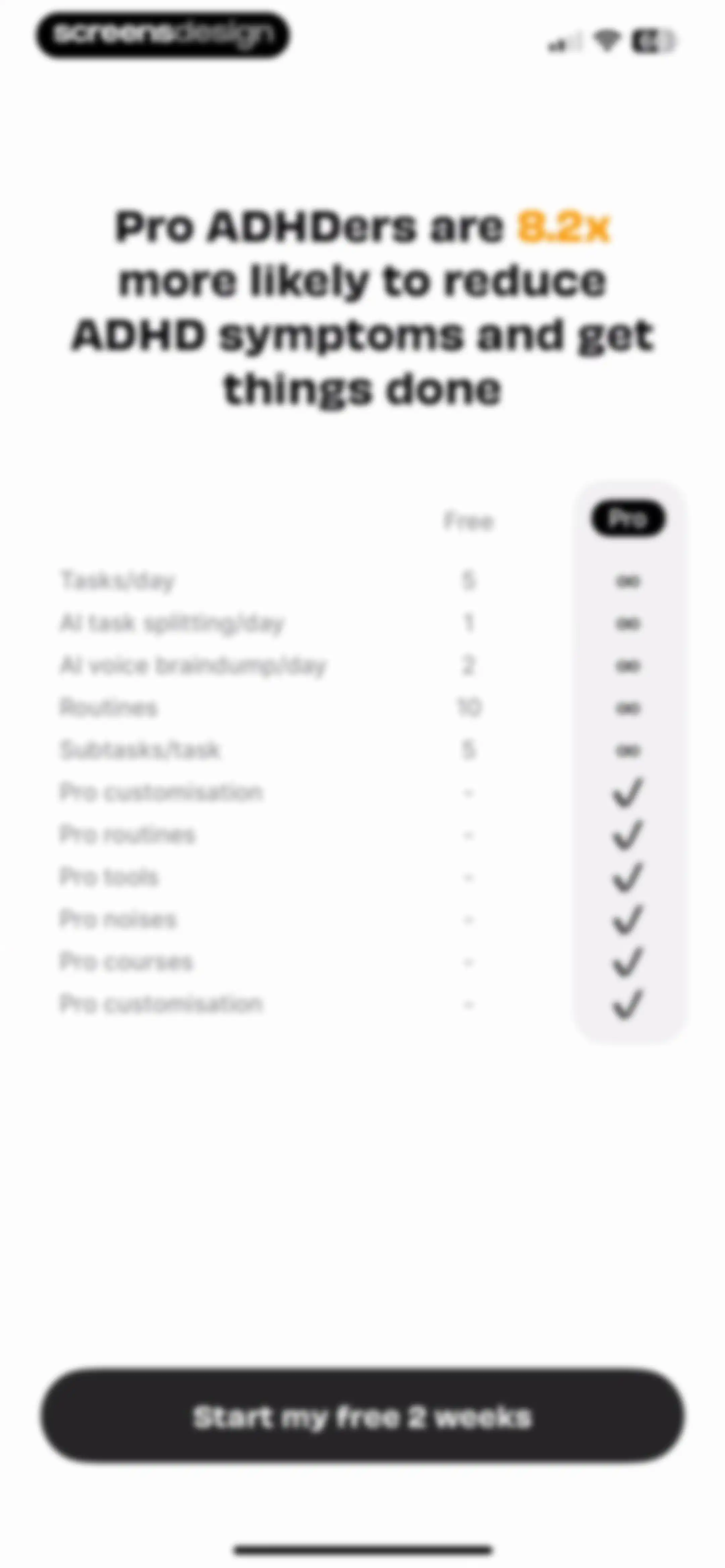 Numo: Cringe-Free ADHD App screen 29