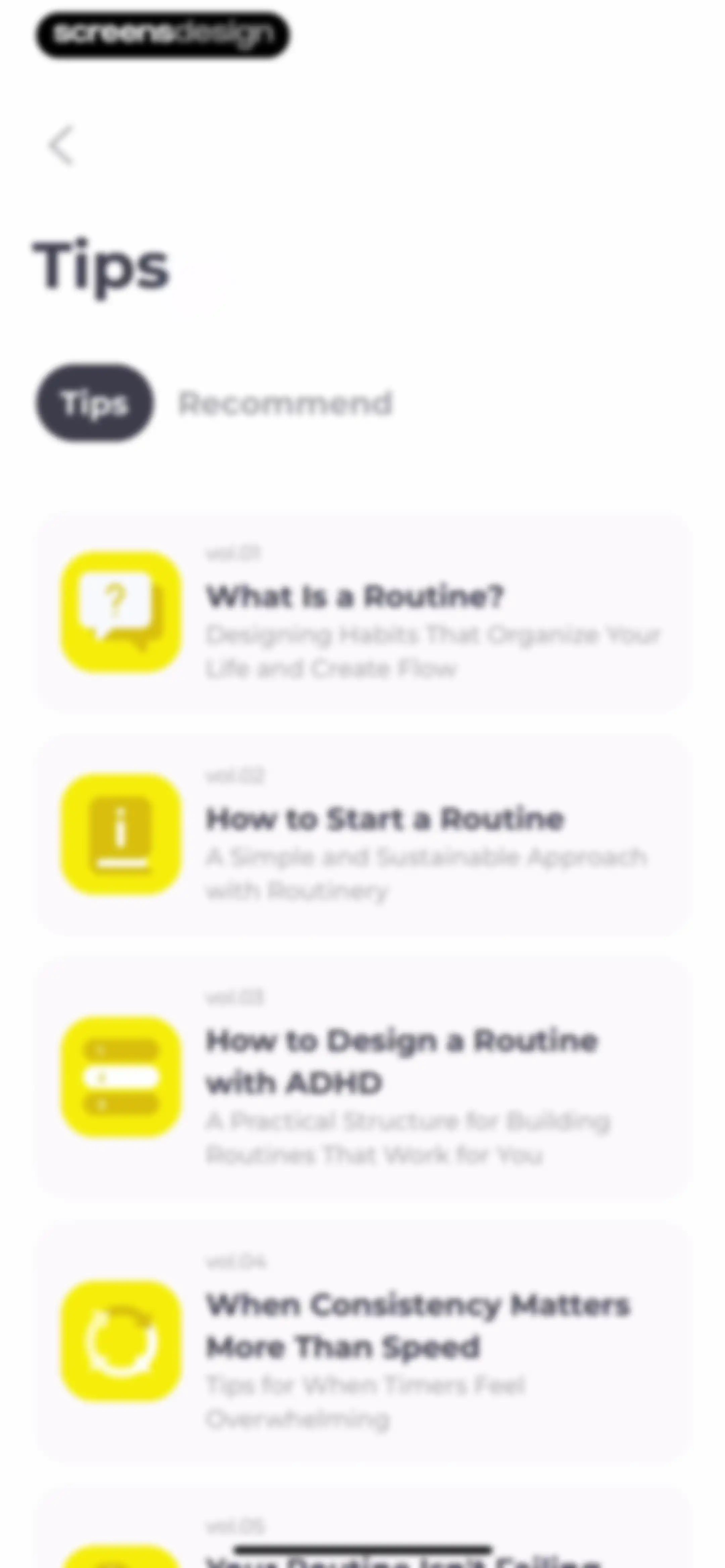 Routine Planner, Habit Tracker screen 102