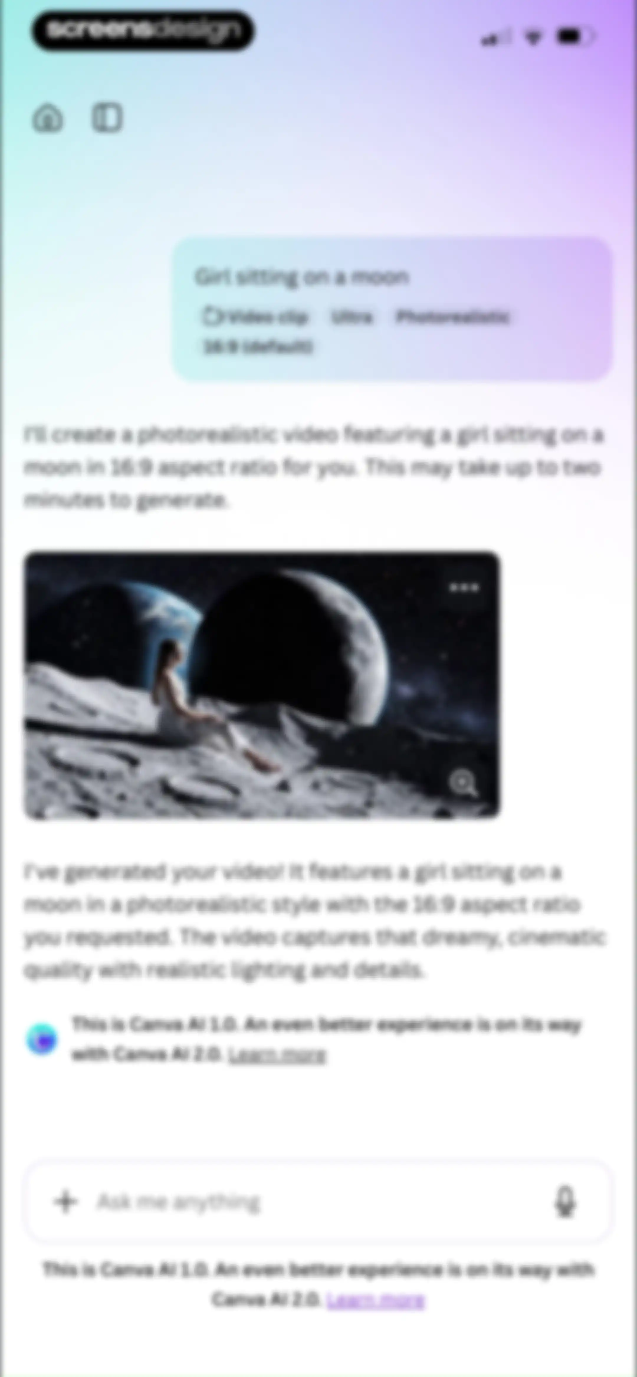 Canva: AI Video & Photo Editor screen 182