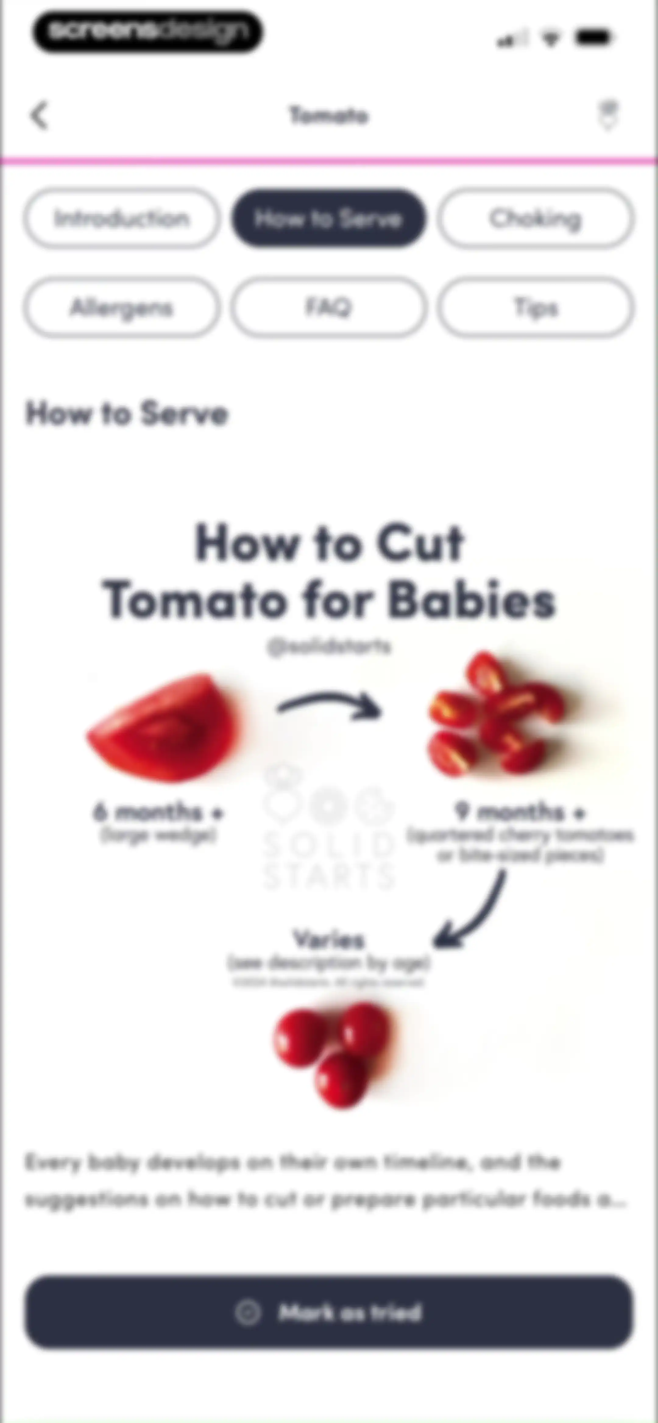 Solid Starts: Baby First Foods screen 130