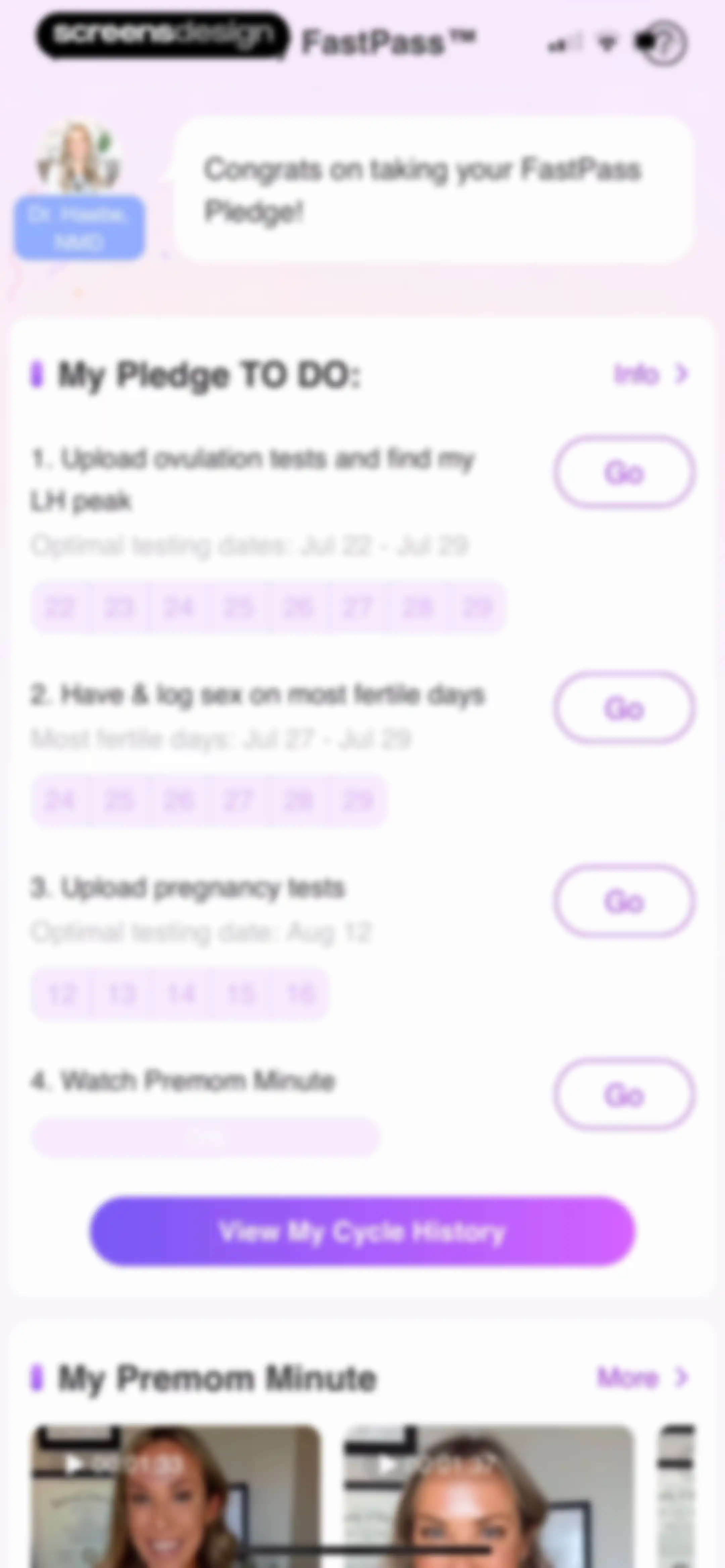 Premom-Ovulation Tracker, PCOS screen 219