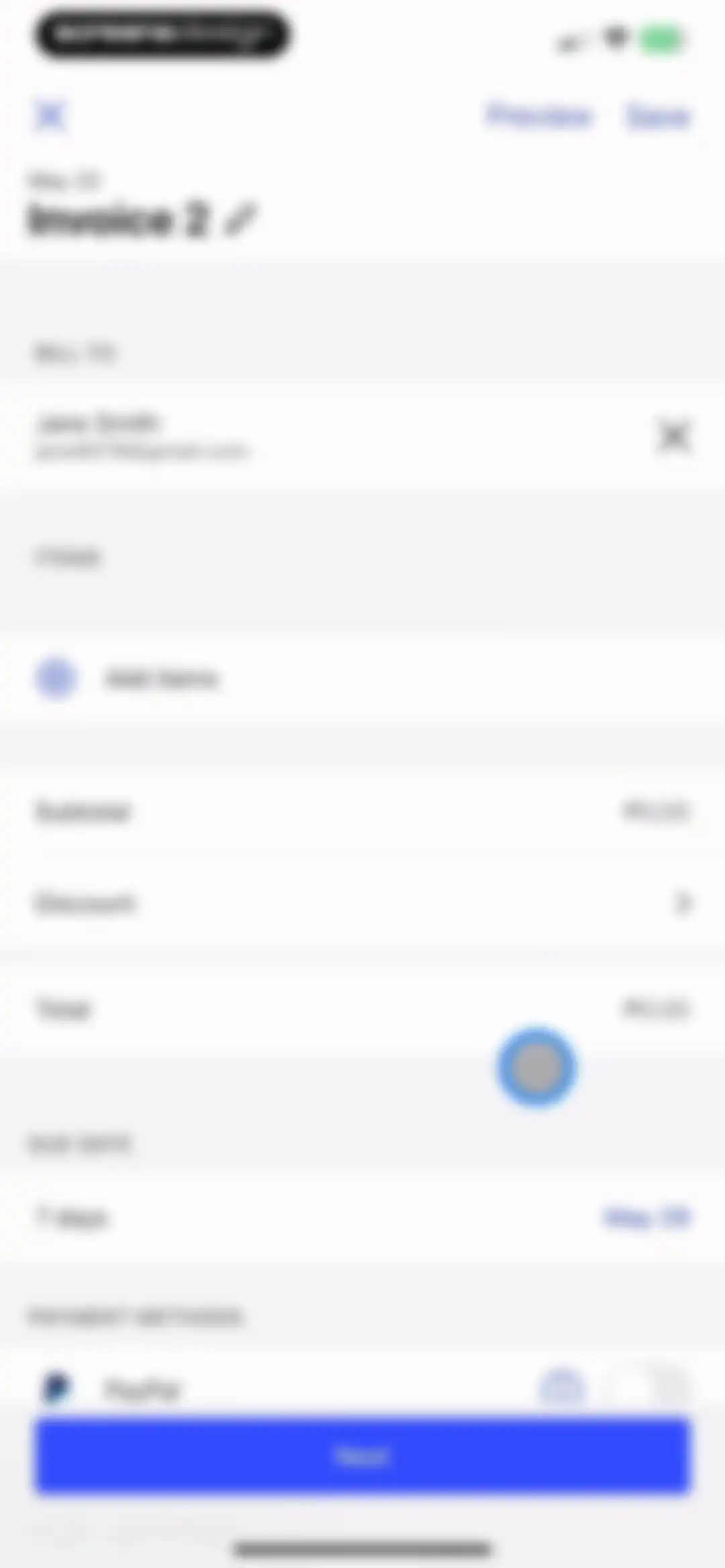 Invoice2go: Easy Invoice Maker screen 74