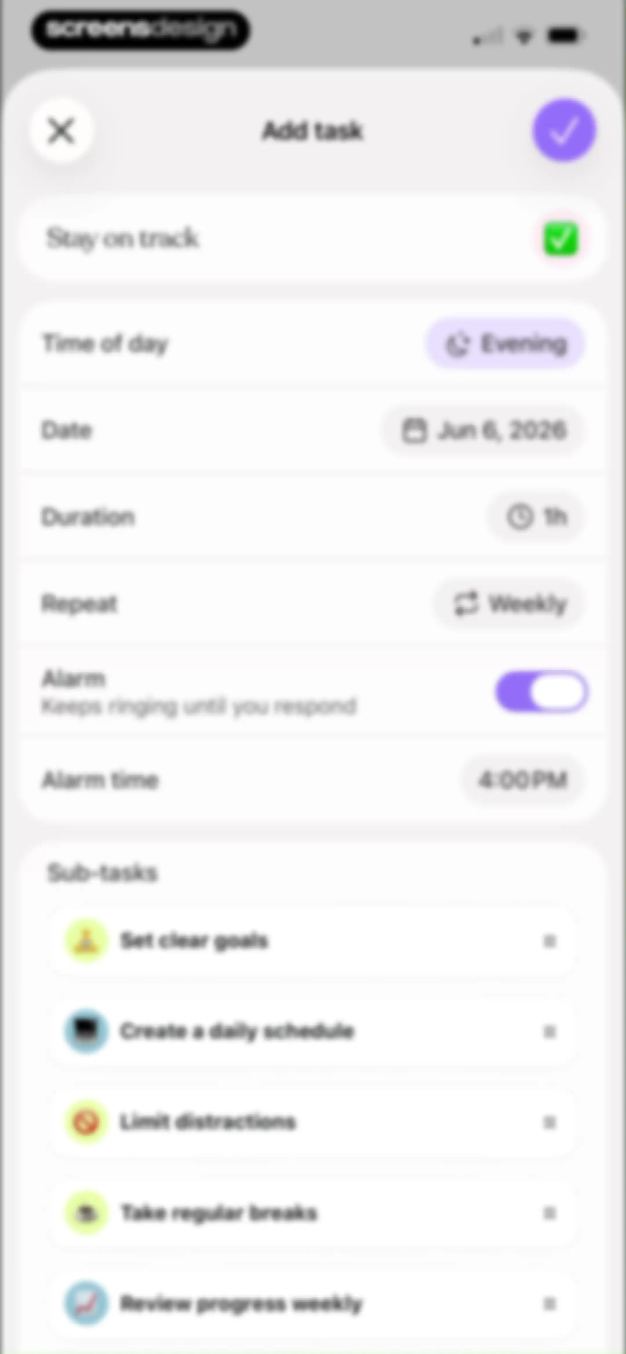 Tiimo: To Do List & AI Planner screen 53