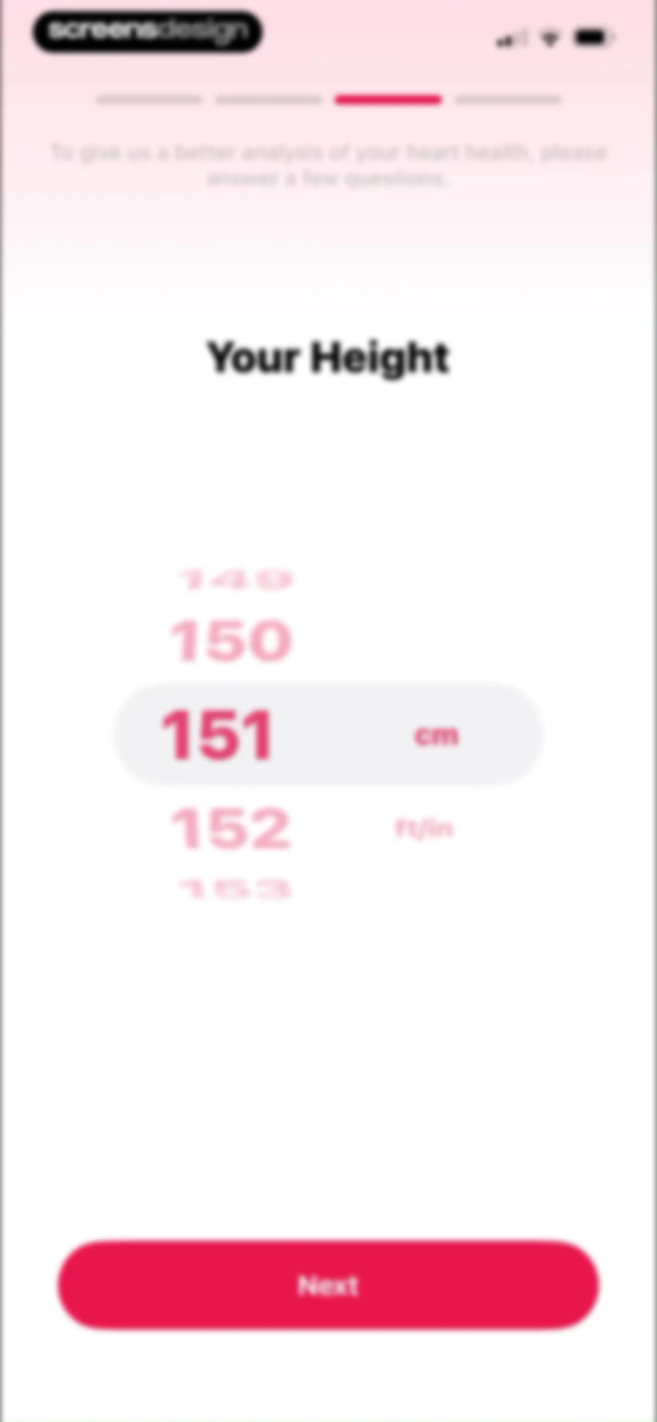 Health Tracker- HeartRate & BP screen 10
