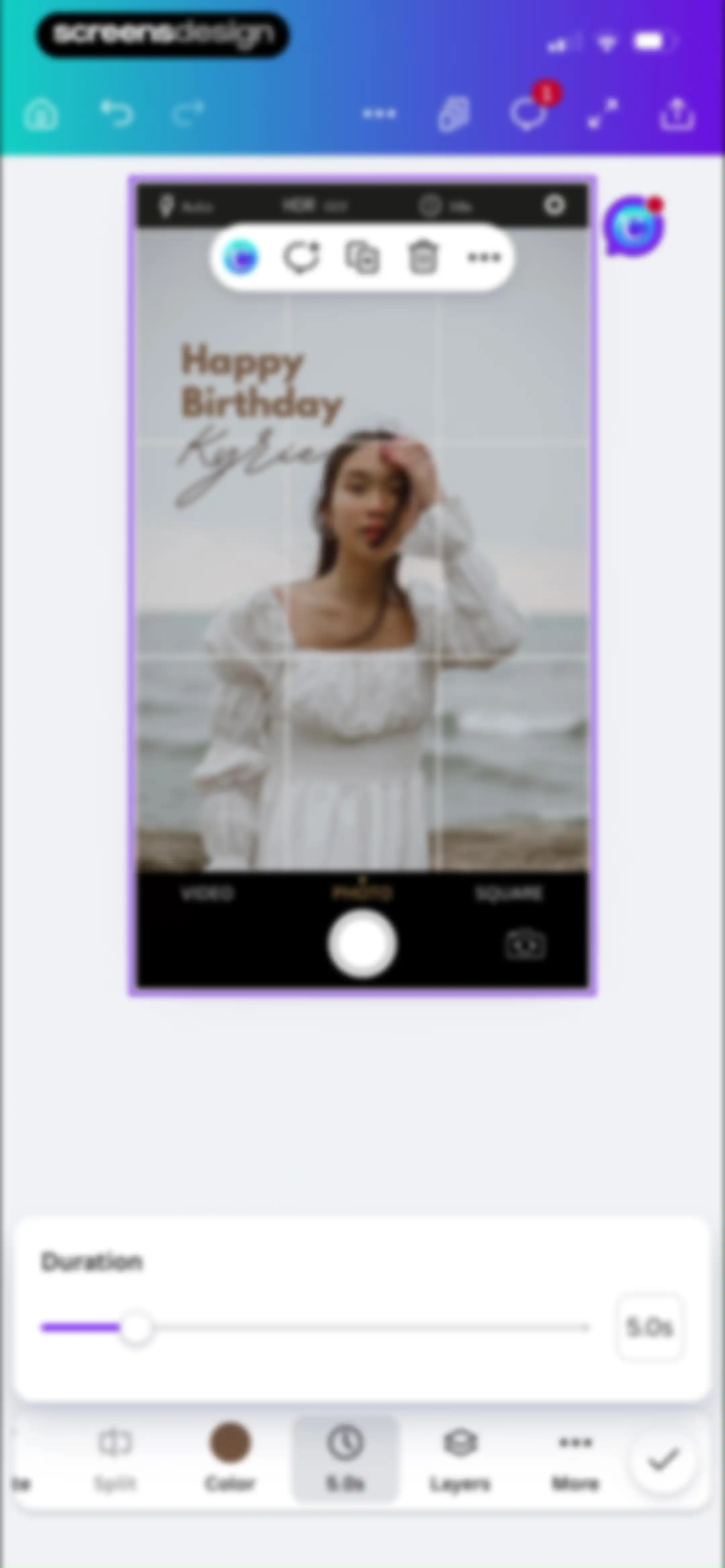 Canva: AI Video & Photo Editor screen 67