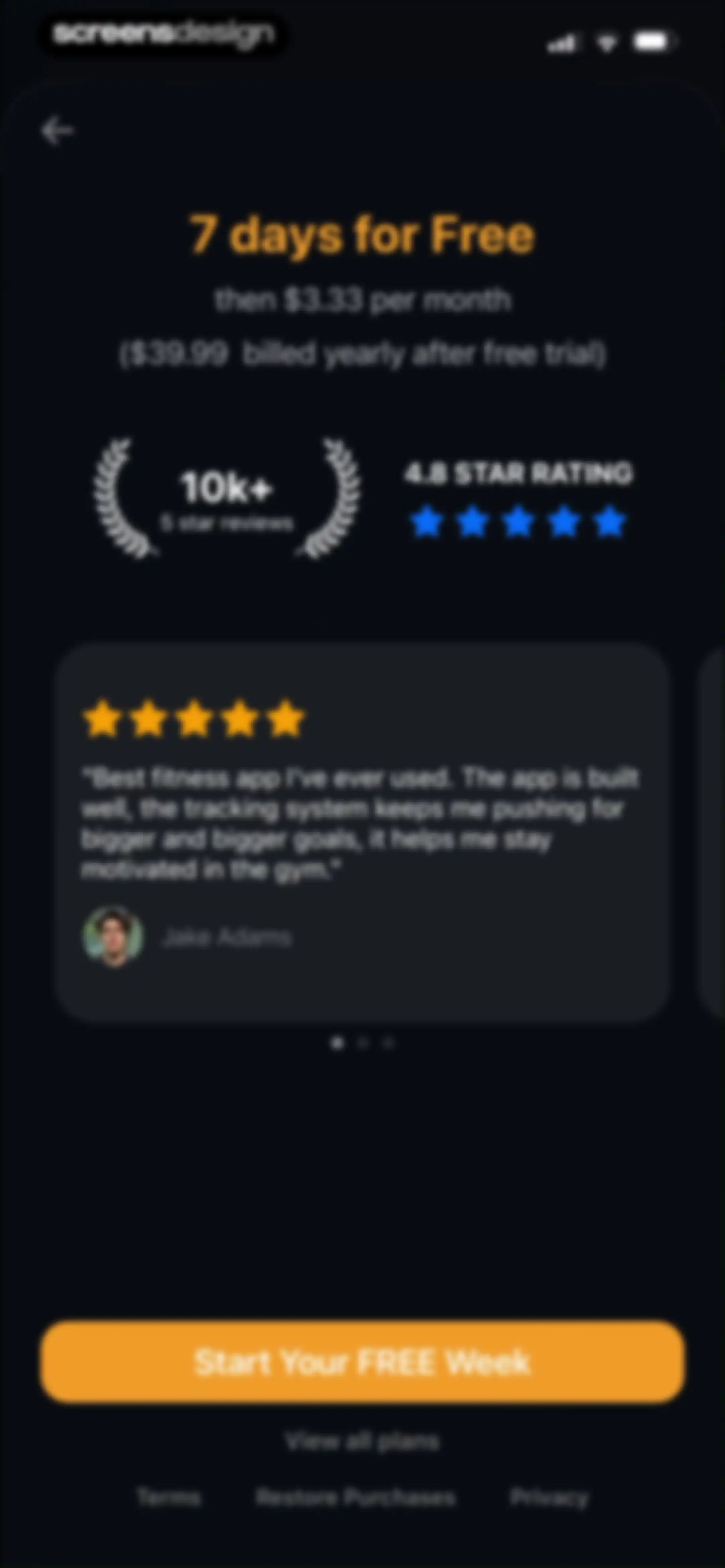 Stronger - Gym Workout Planner screen 21