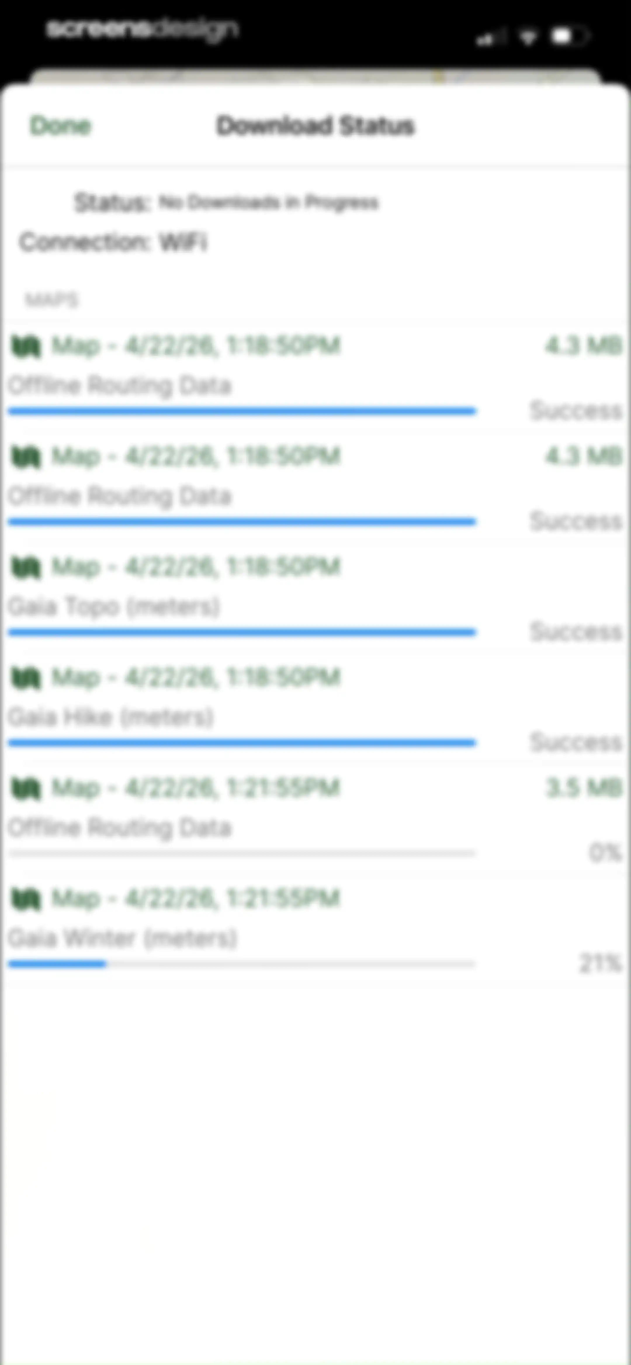 Gaia GPS: Mobile Trail Maps screen 69