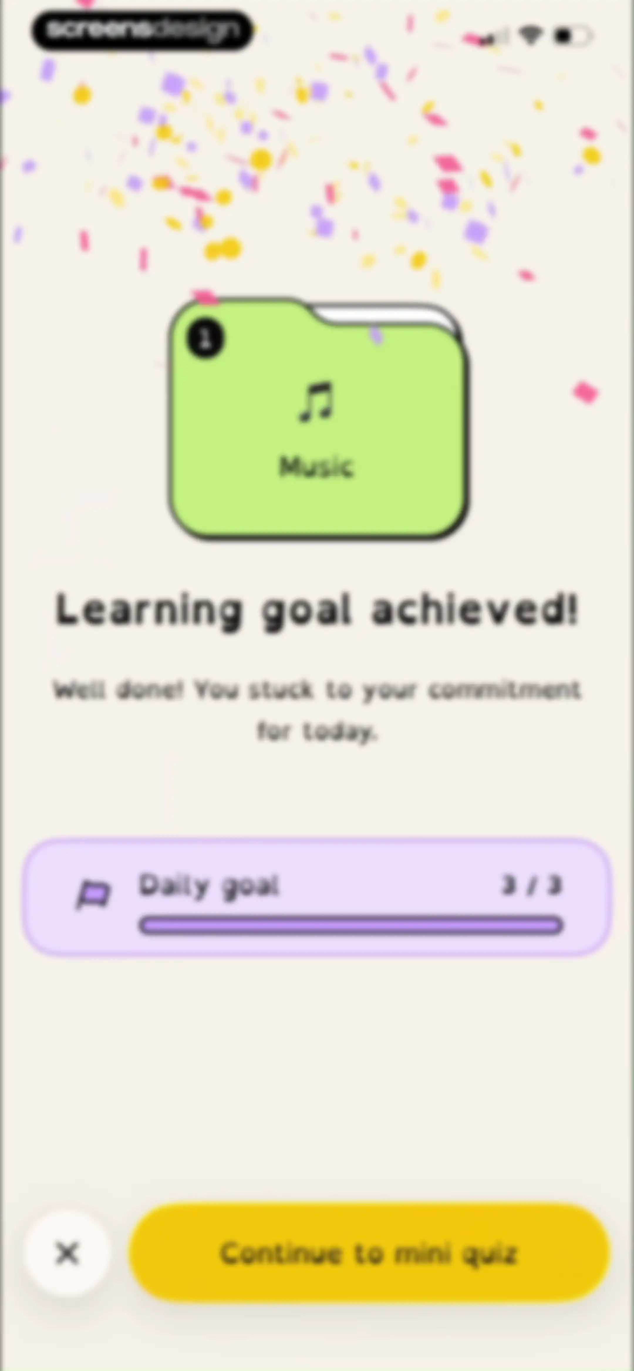 GenK: Daily Learning & Quiz screen 74