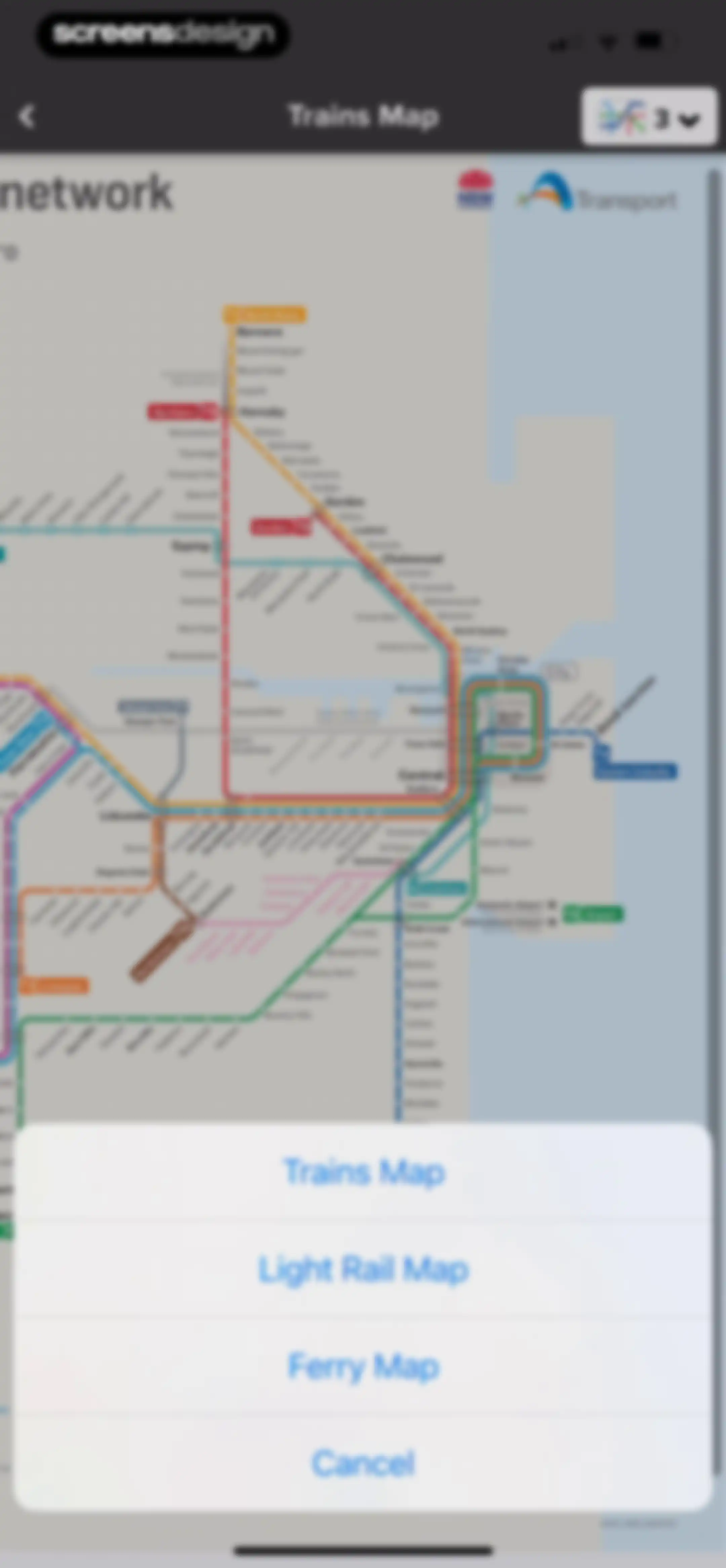 Citymapper: All Live Transit screen 101