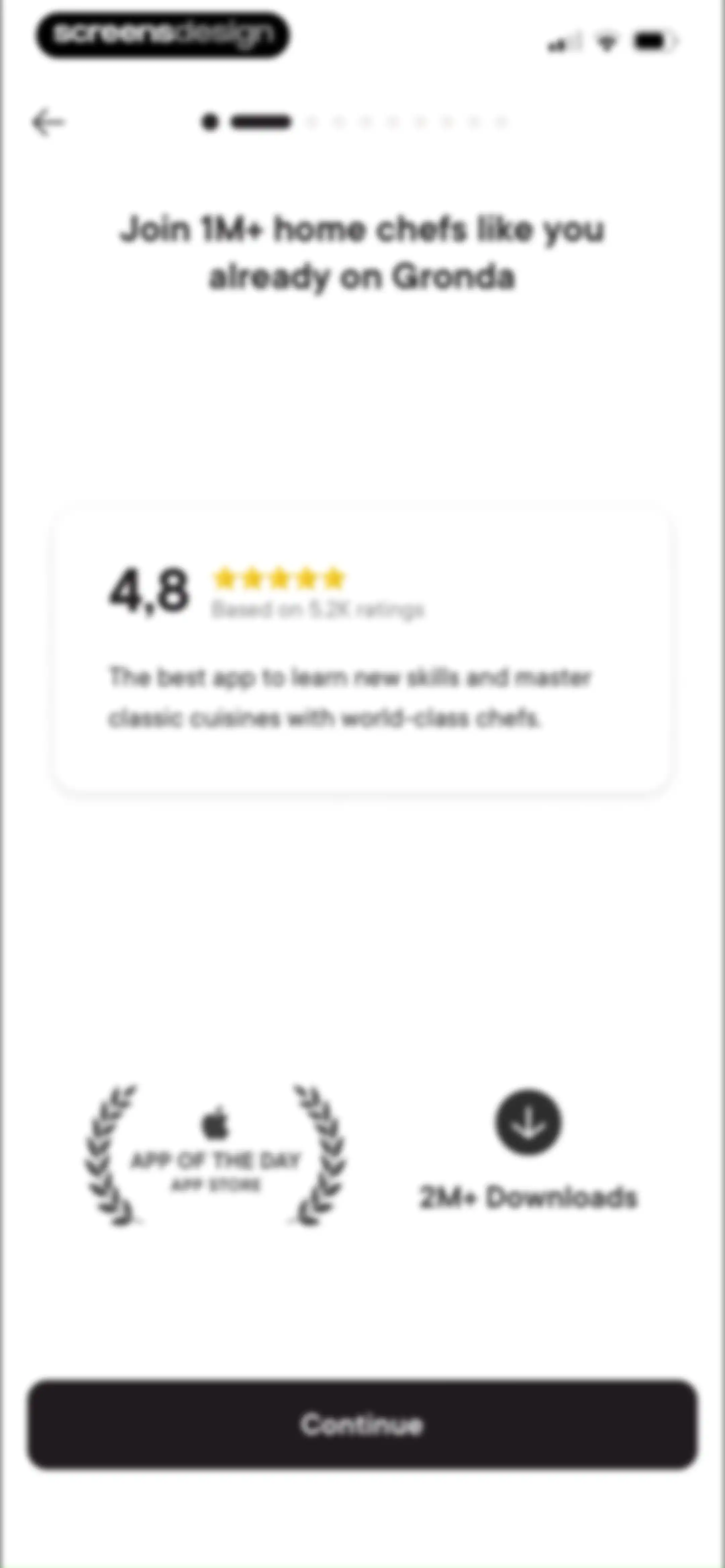Gronda: Recipes for Chefs screen 5