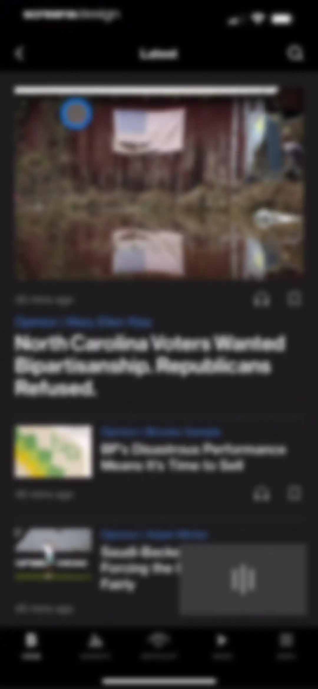 Bloomberg: Business News Daily screen 21