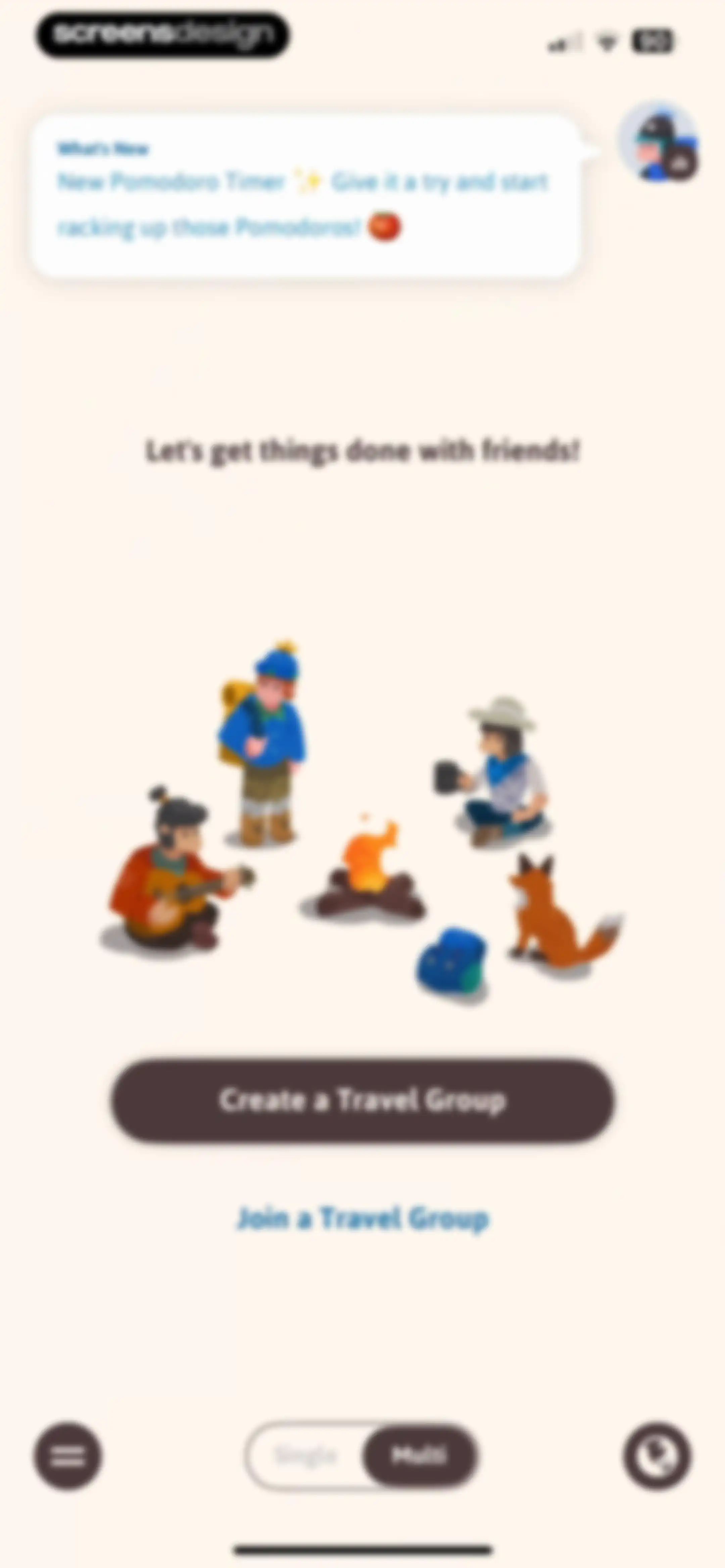 Focus Traveller - Flow Timer screen 54