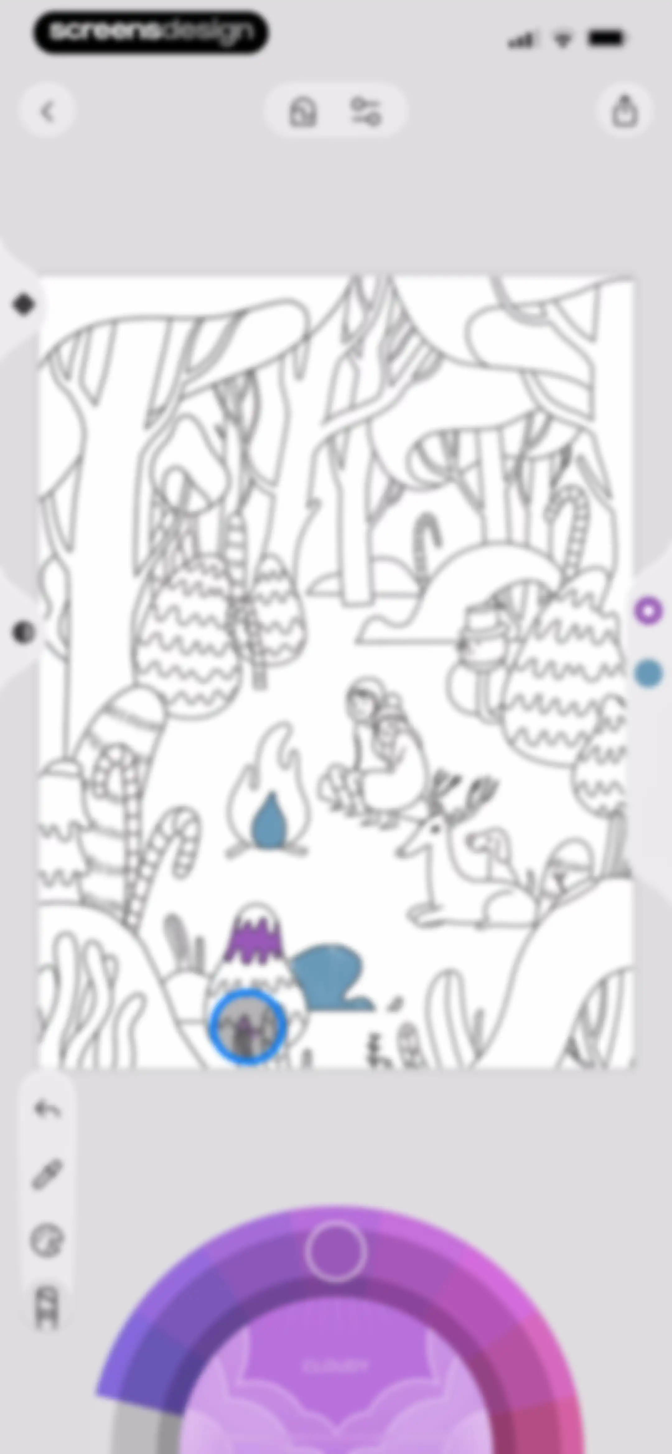 Lake: Coloring Book for Adults screen 35