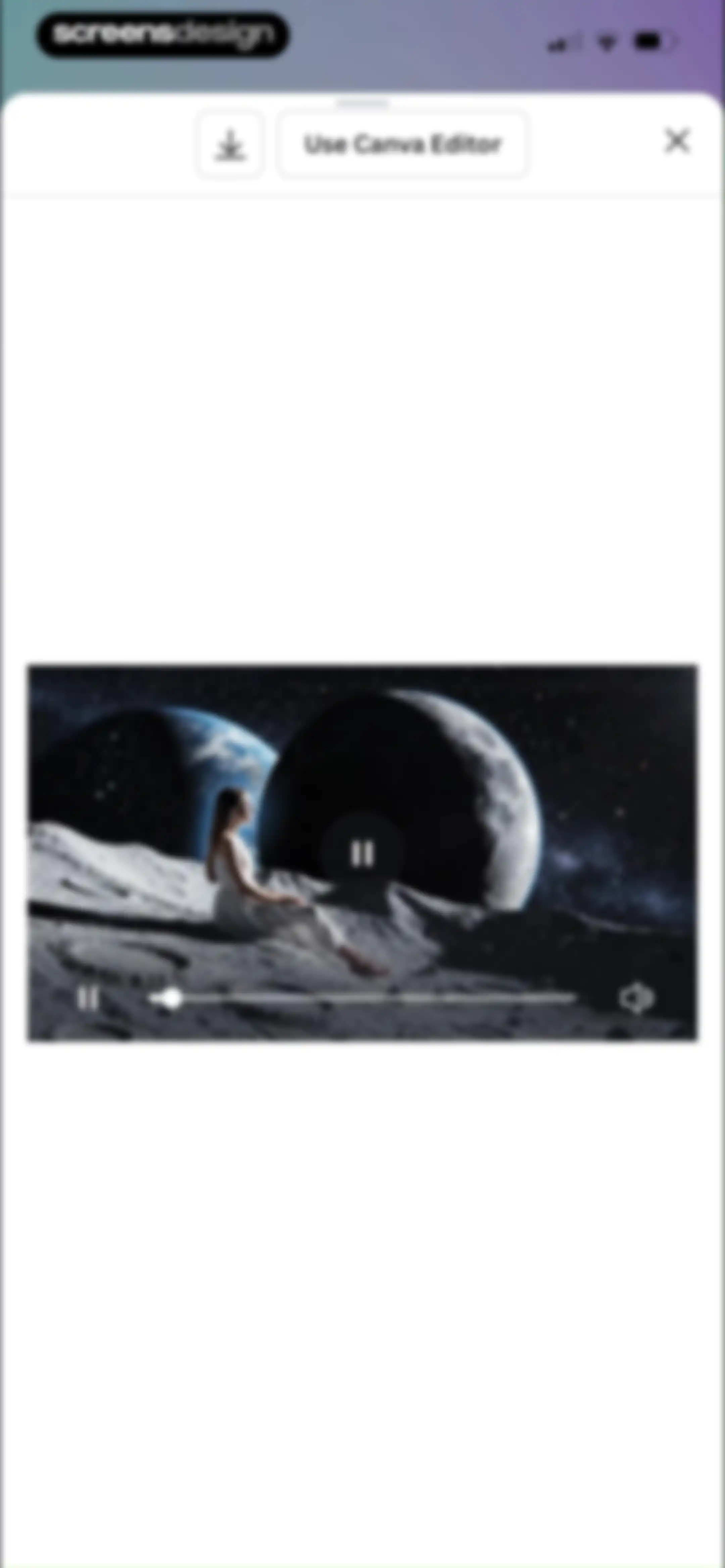 Canva: AI Video & Photo Editor screen 184