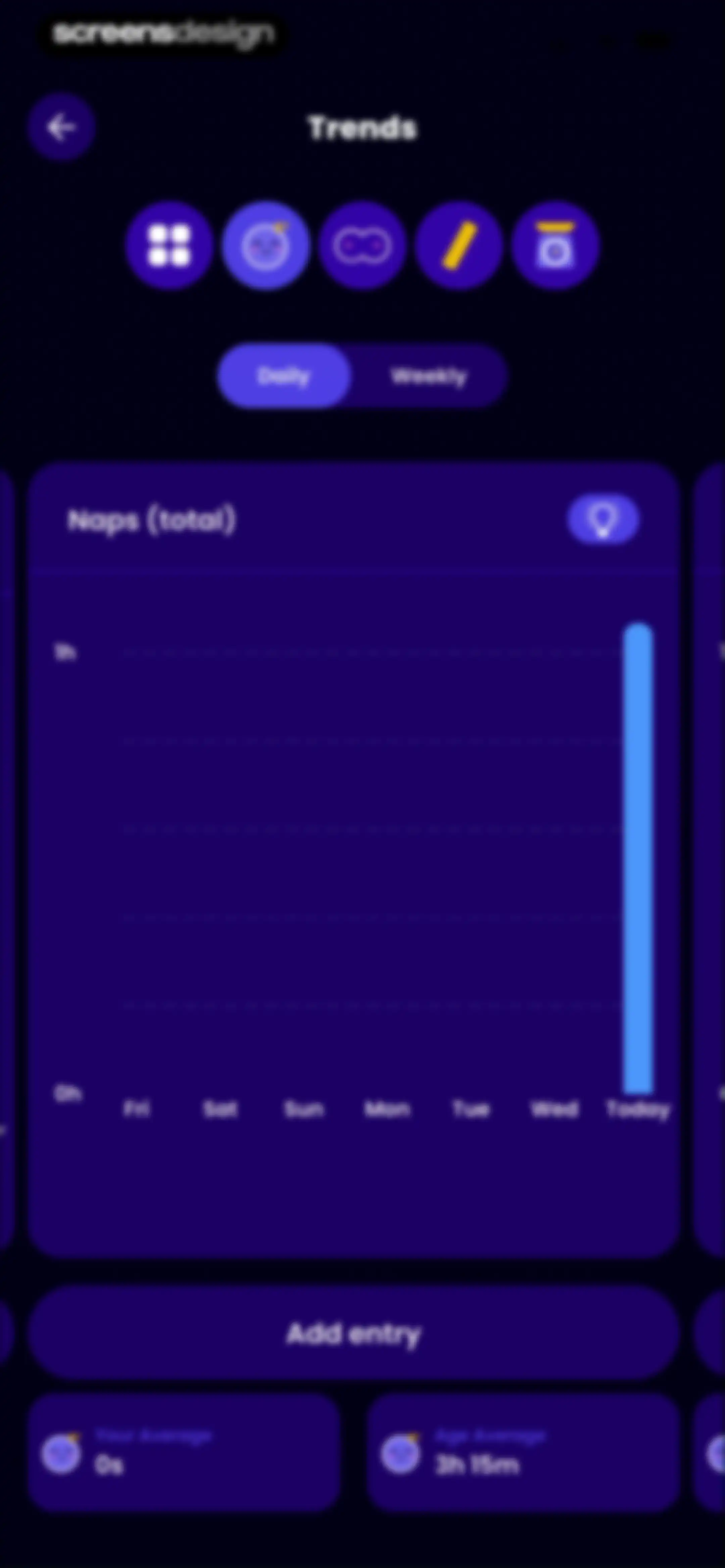 Happy Baby - Sleep & Tracker screen 55