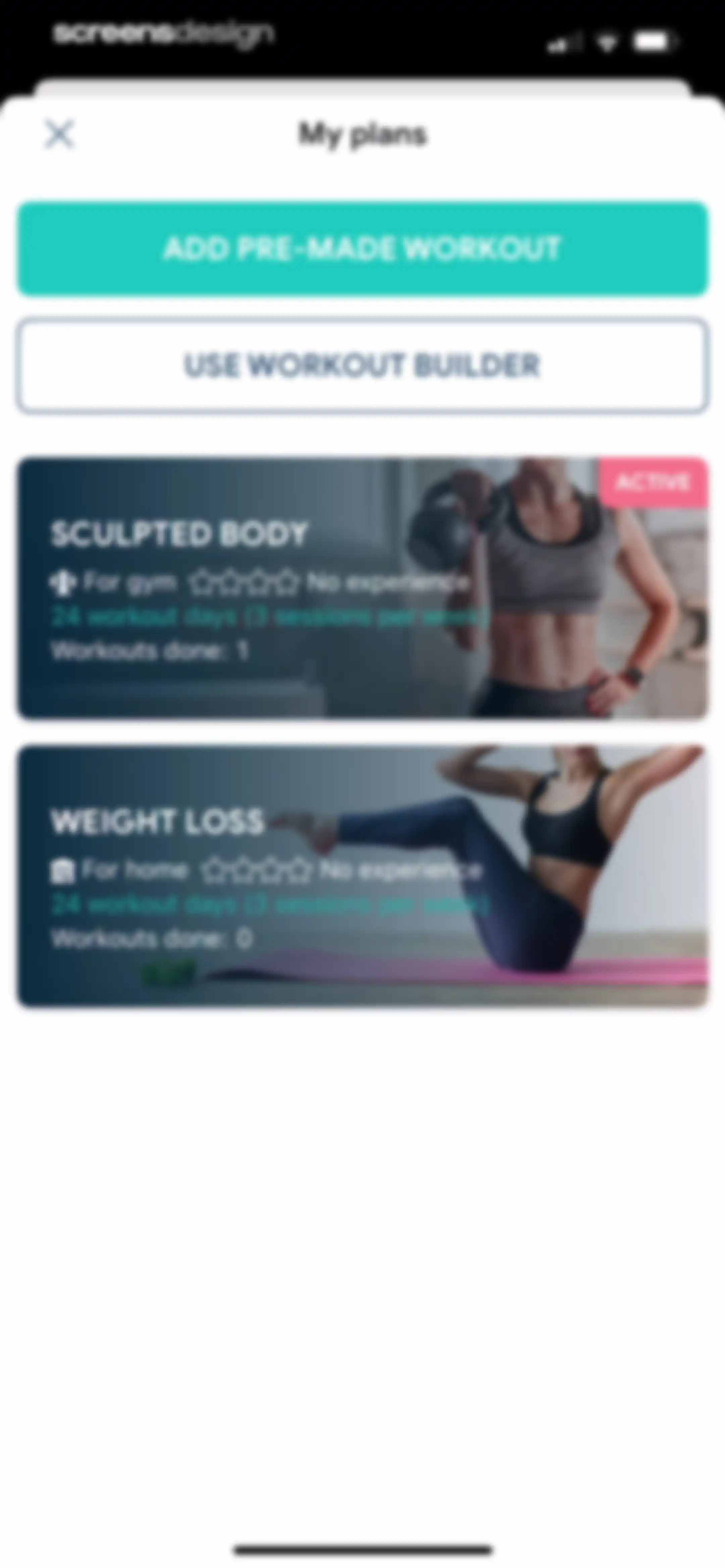 Fitness App: Gym Workout Plan screen 99