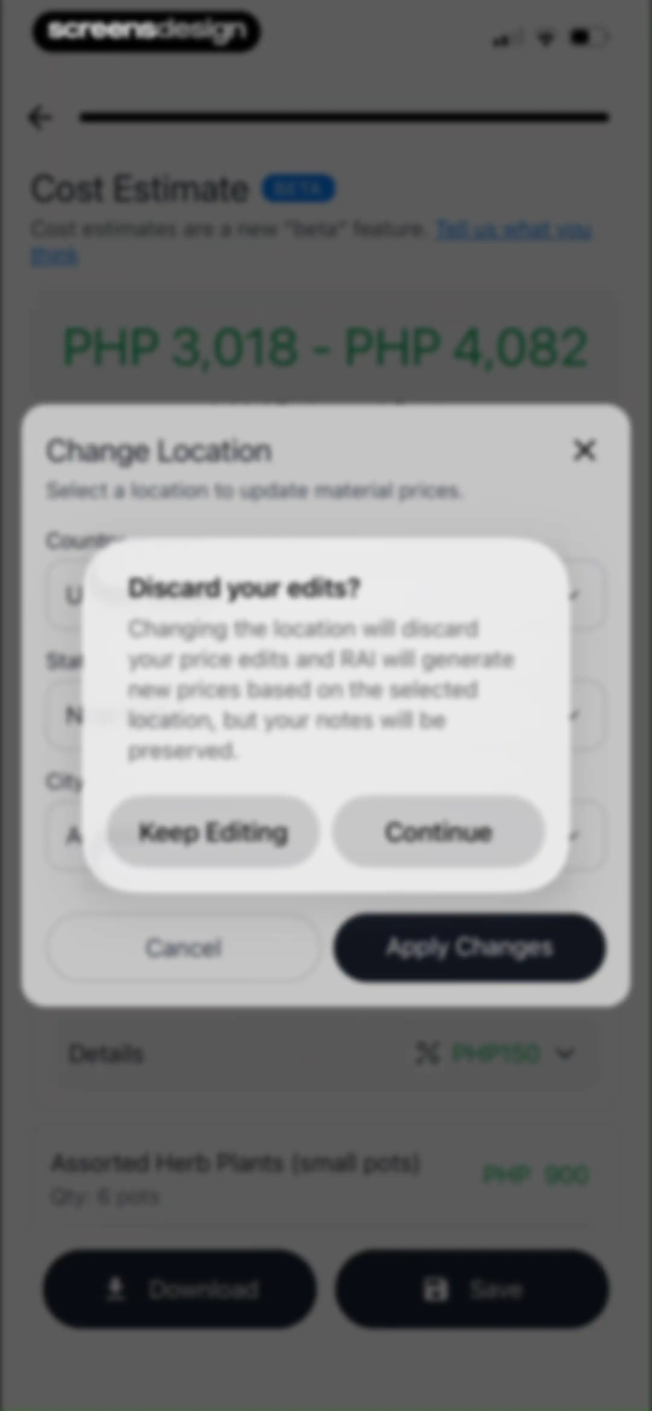 Renovate AI - Home Design screen 45