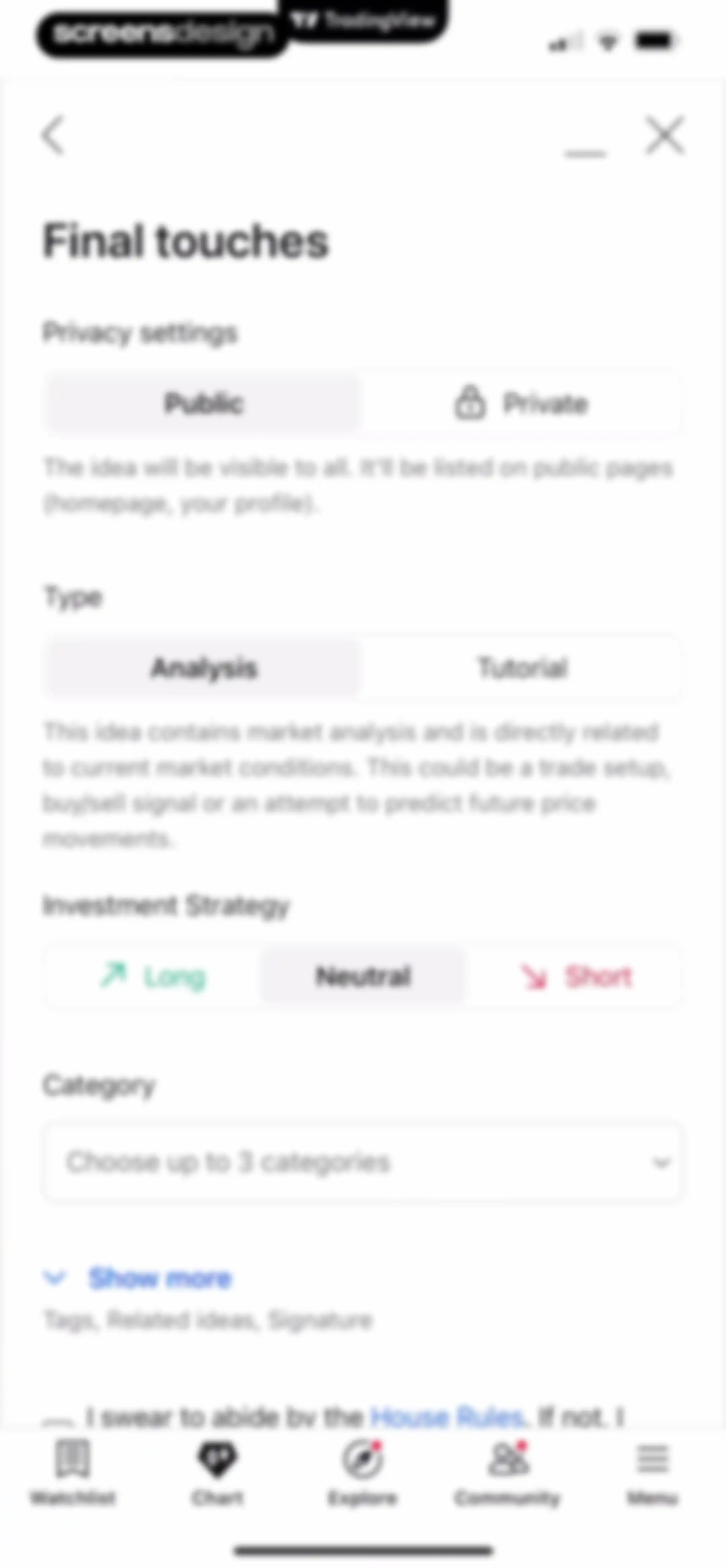 TradingView: Track All Markets screen 110