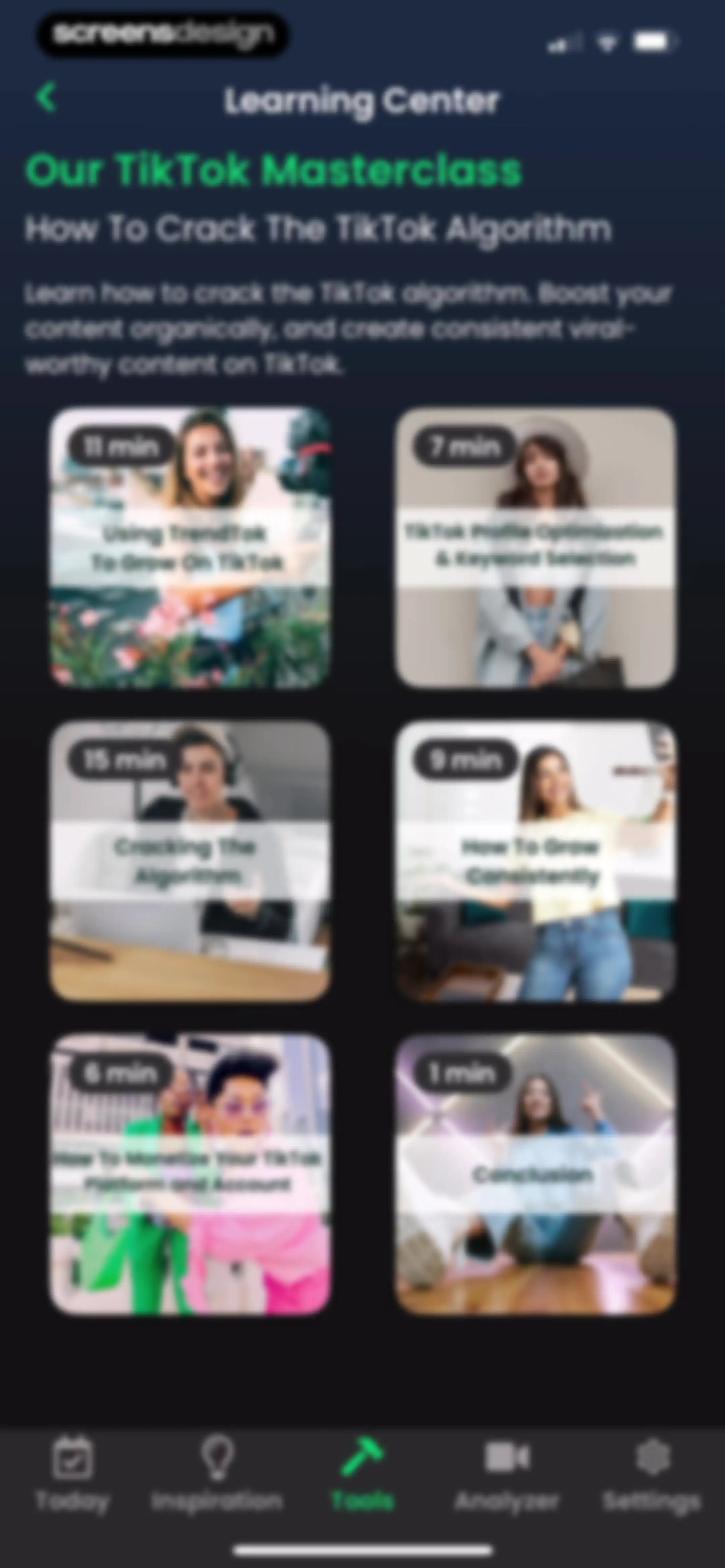 TrendTok Analytics & Tracker screen 73