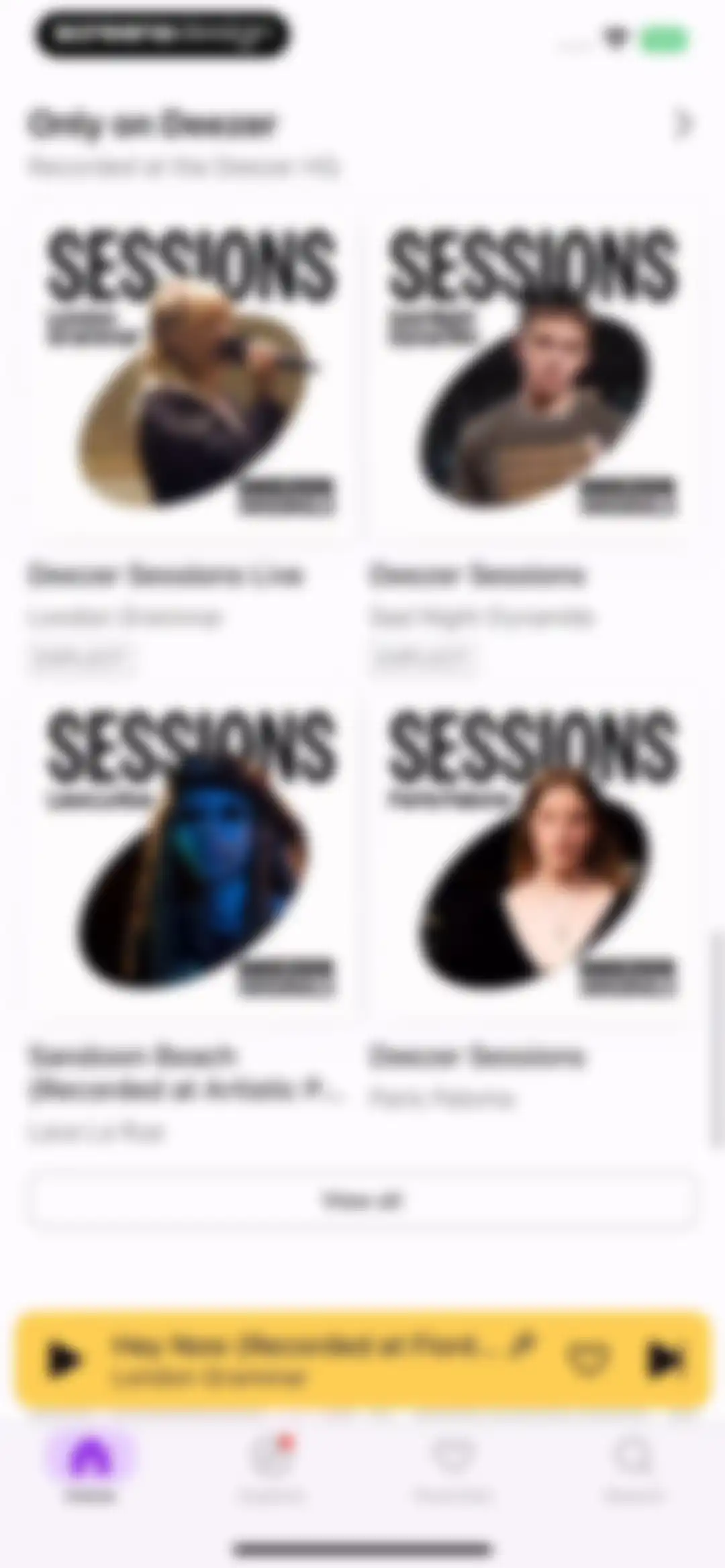 Deezer: Music Player, Podcast screen 94