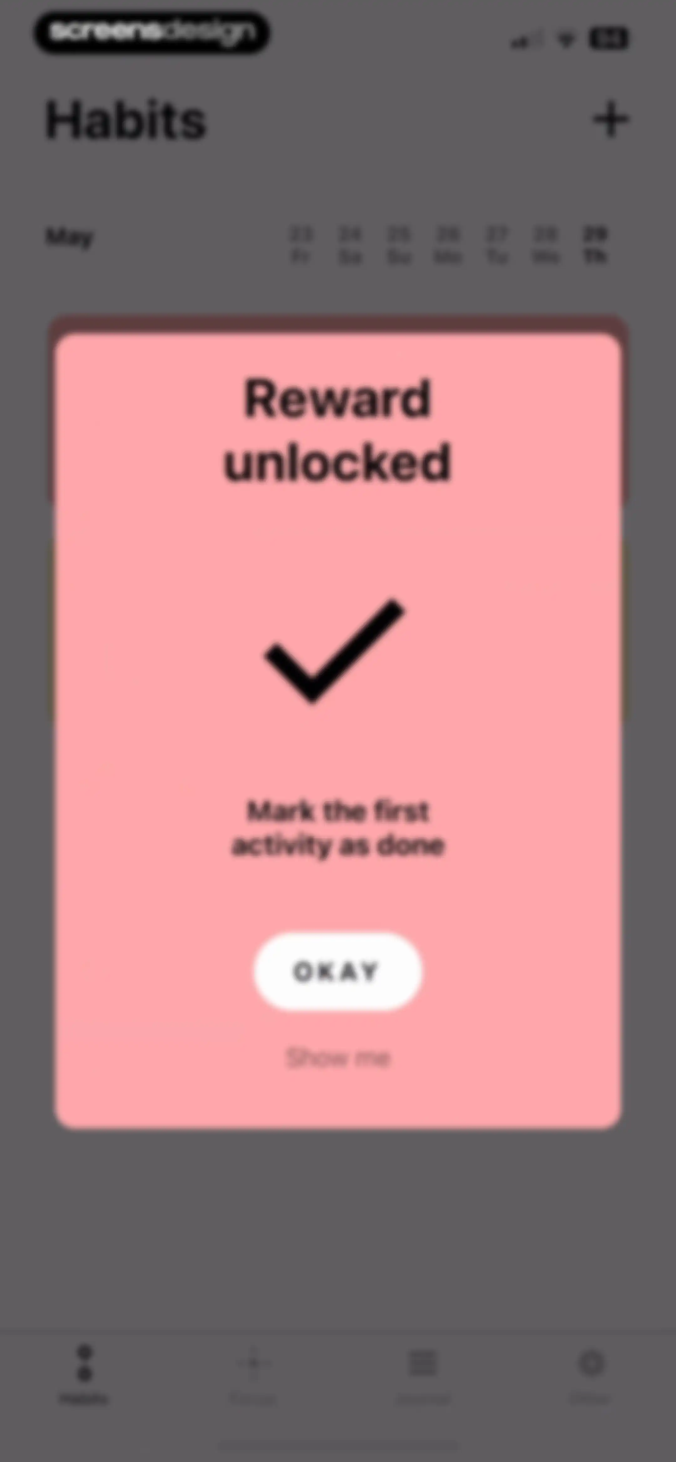 Onrise: Habit Tracker & Focus screen 26